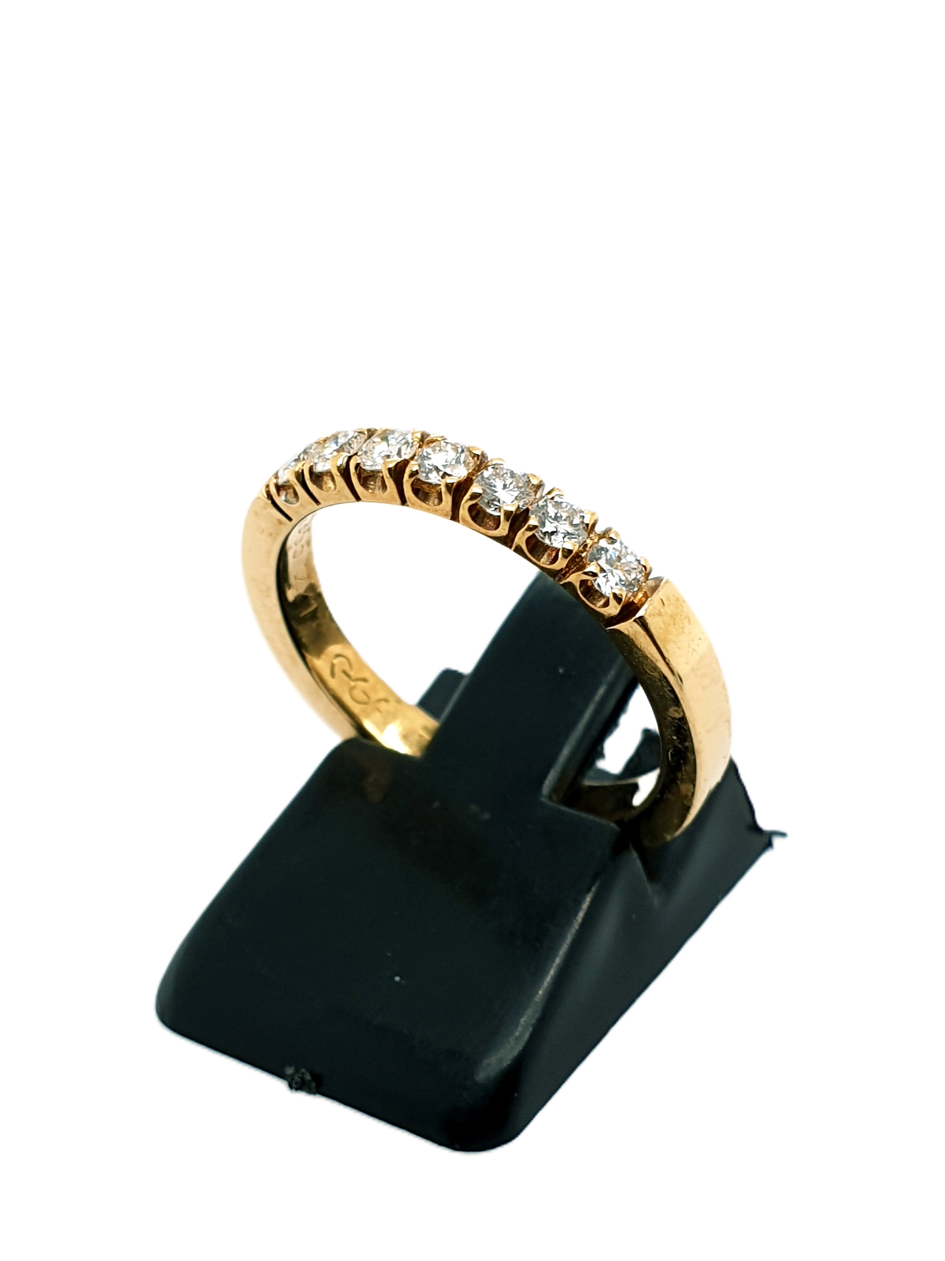 Brillant Gold Ring 750/18kt Gr.53