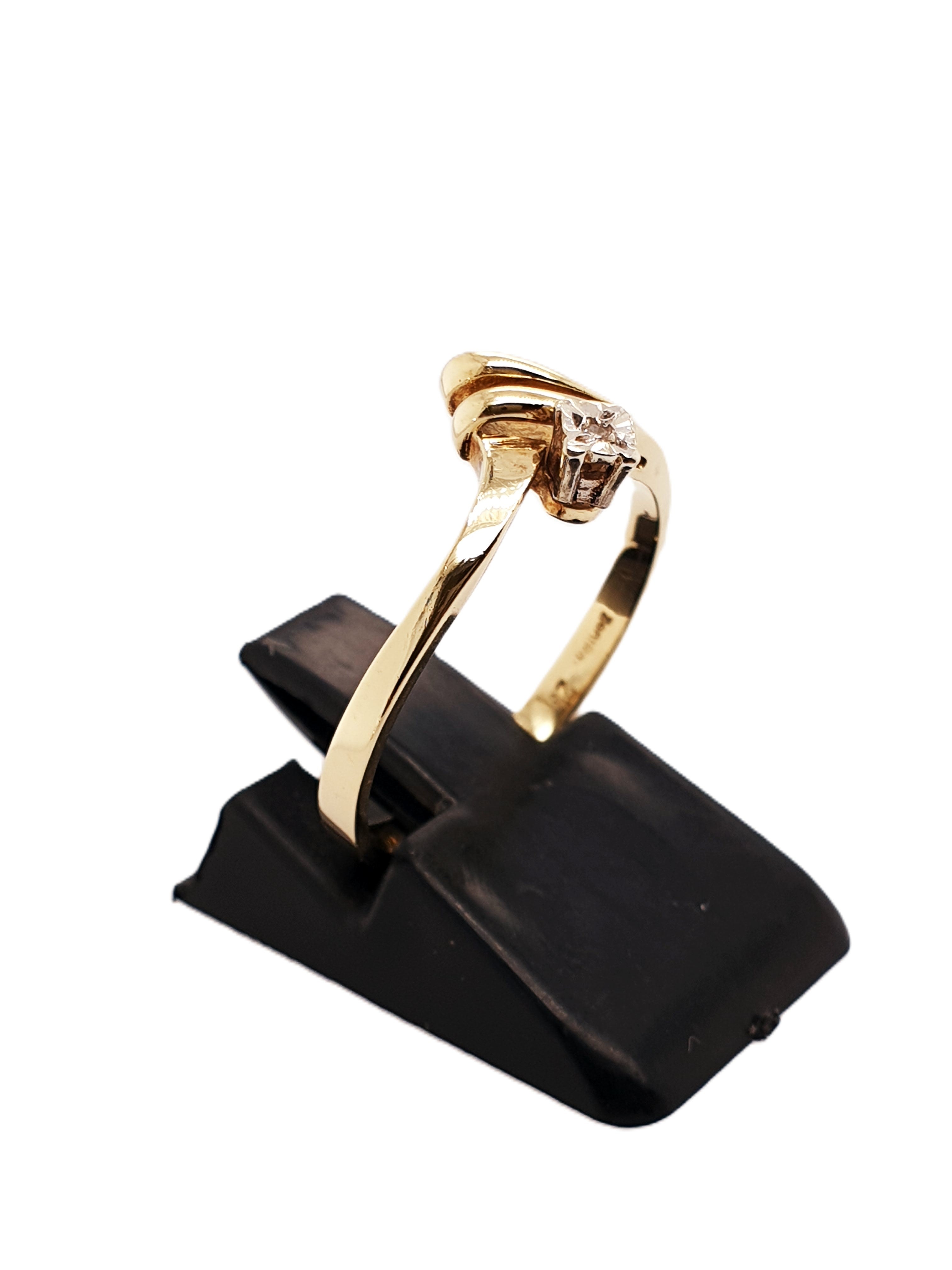 Gold Ring 585/14kt Gr.55