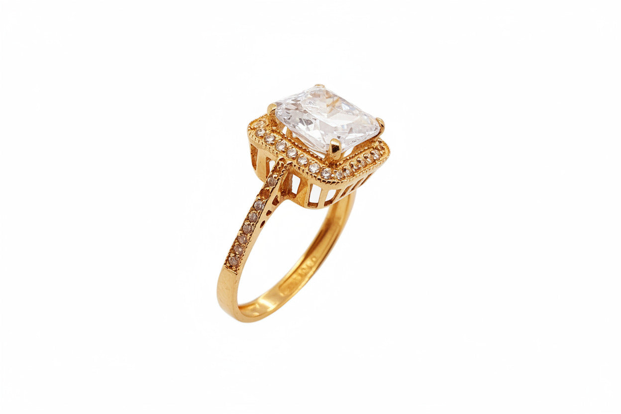 Gold Ring 750/18kt Gr.55
