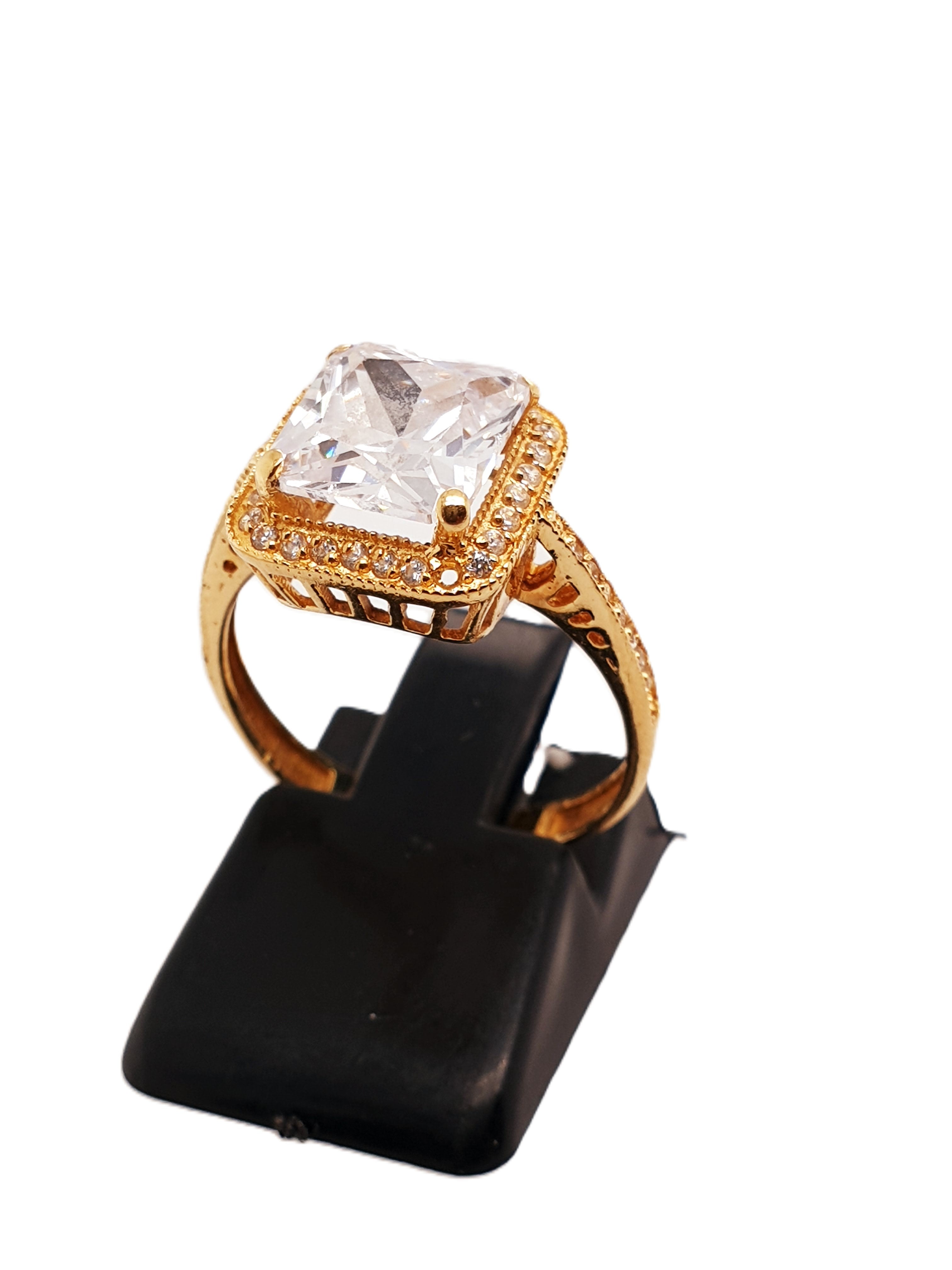 Gold Ring 750/18kt Gr.55