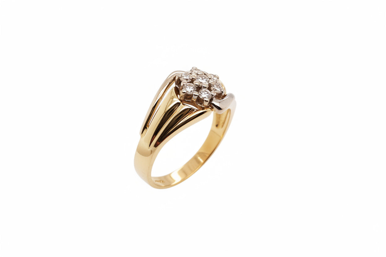 Brillant Gold Ring 585/14kt Gr.55