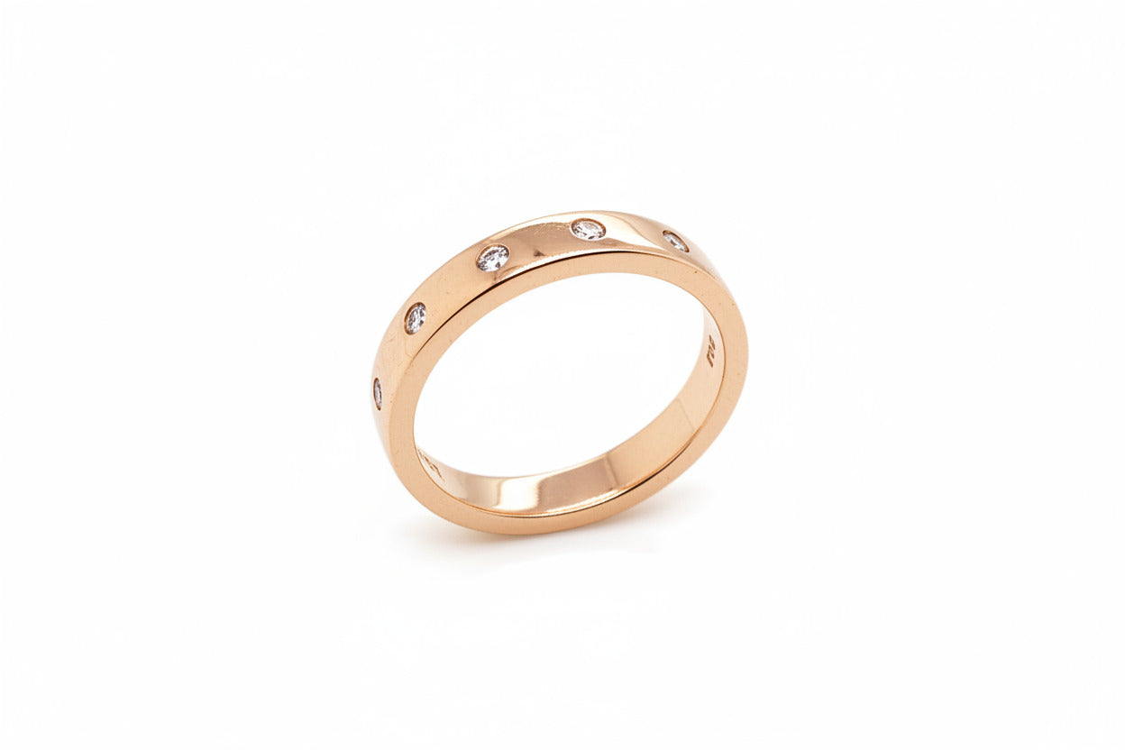 Brillant Gold Ring 585/14kt Gr.54