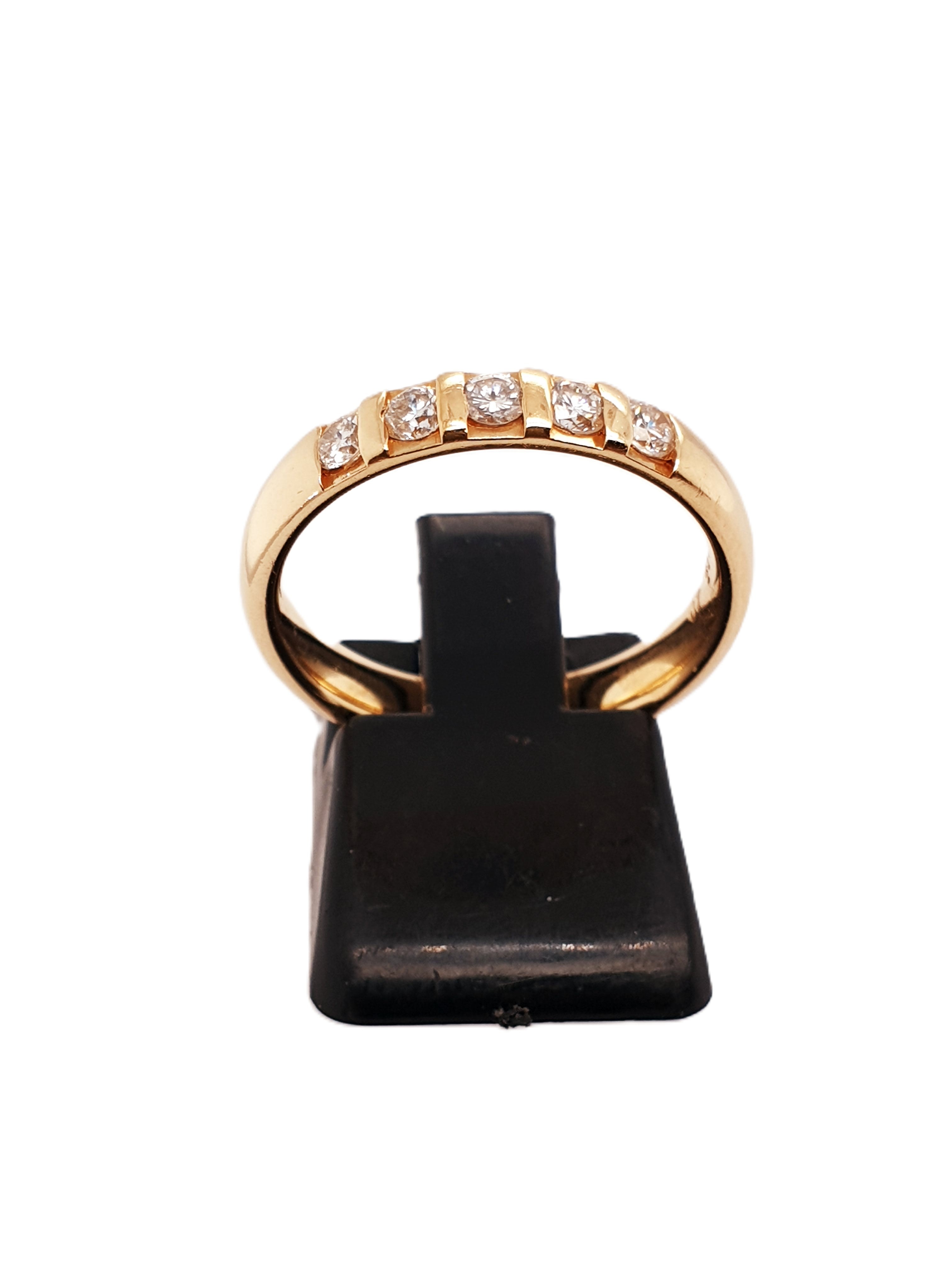 Brillant Ring 585/14kt Gold Gr.55