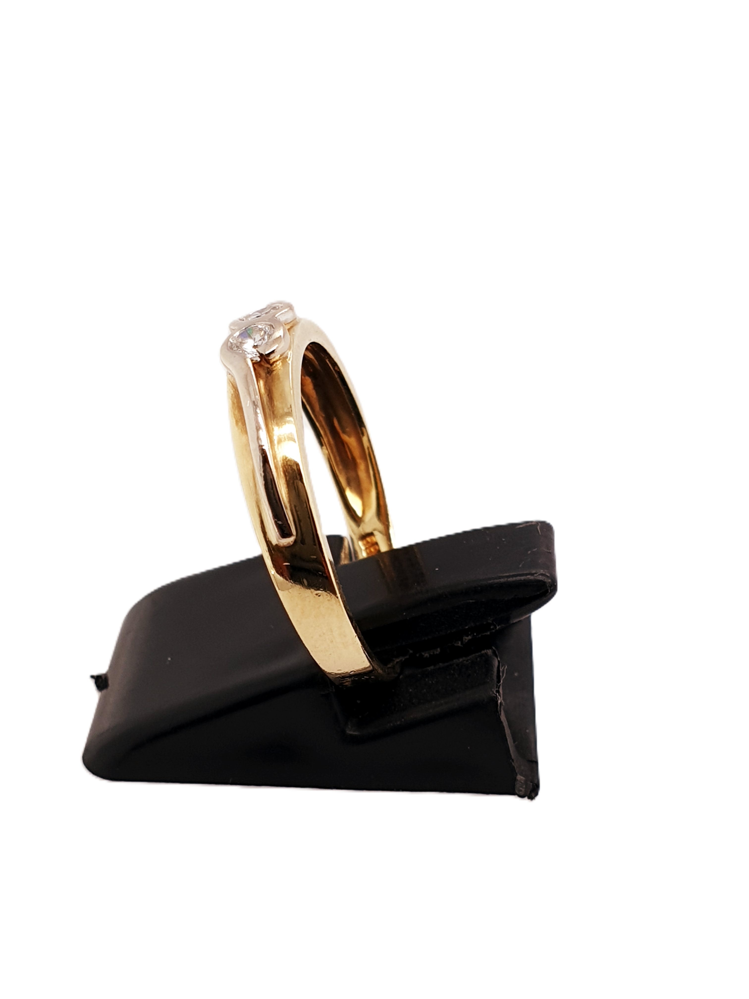 Brillant Gold Ring 585/14kt Gr.54