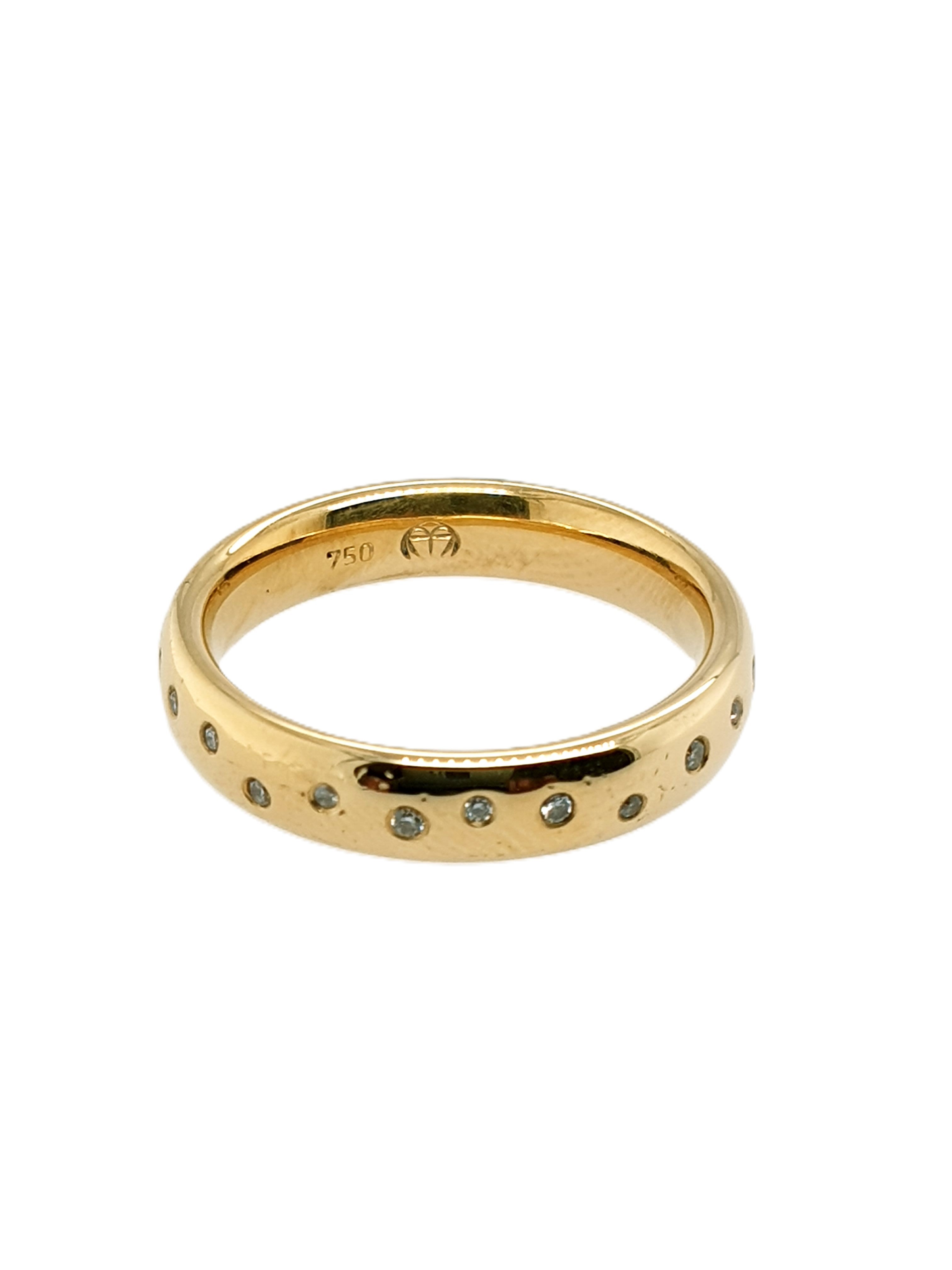 Brillant Ring Gold 750/18kt Gr.56