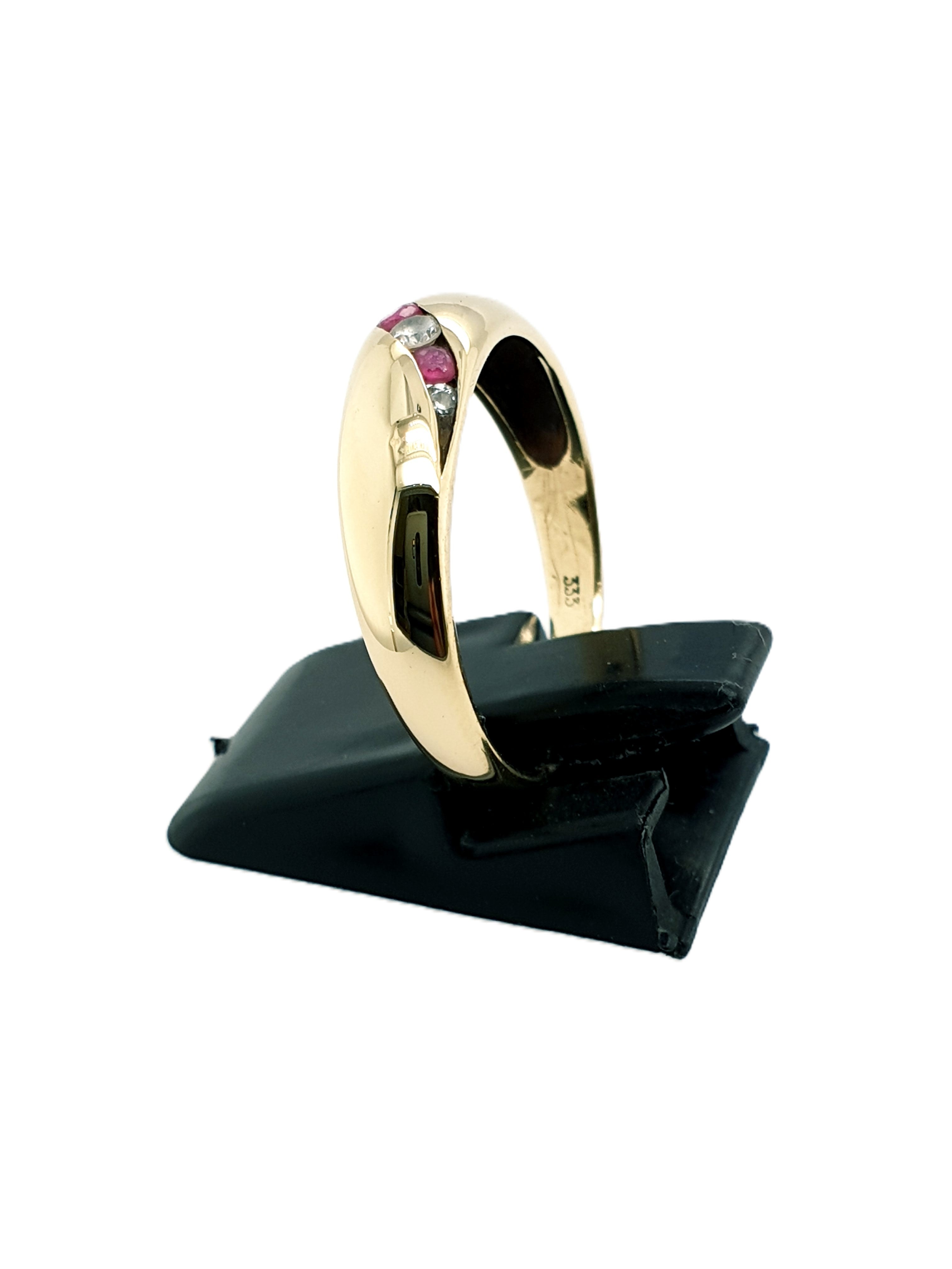 Gold Ring 333/8kt Gr.57