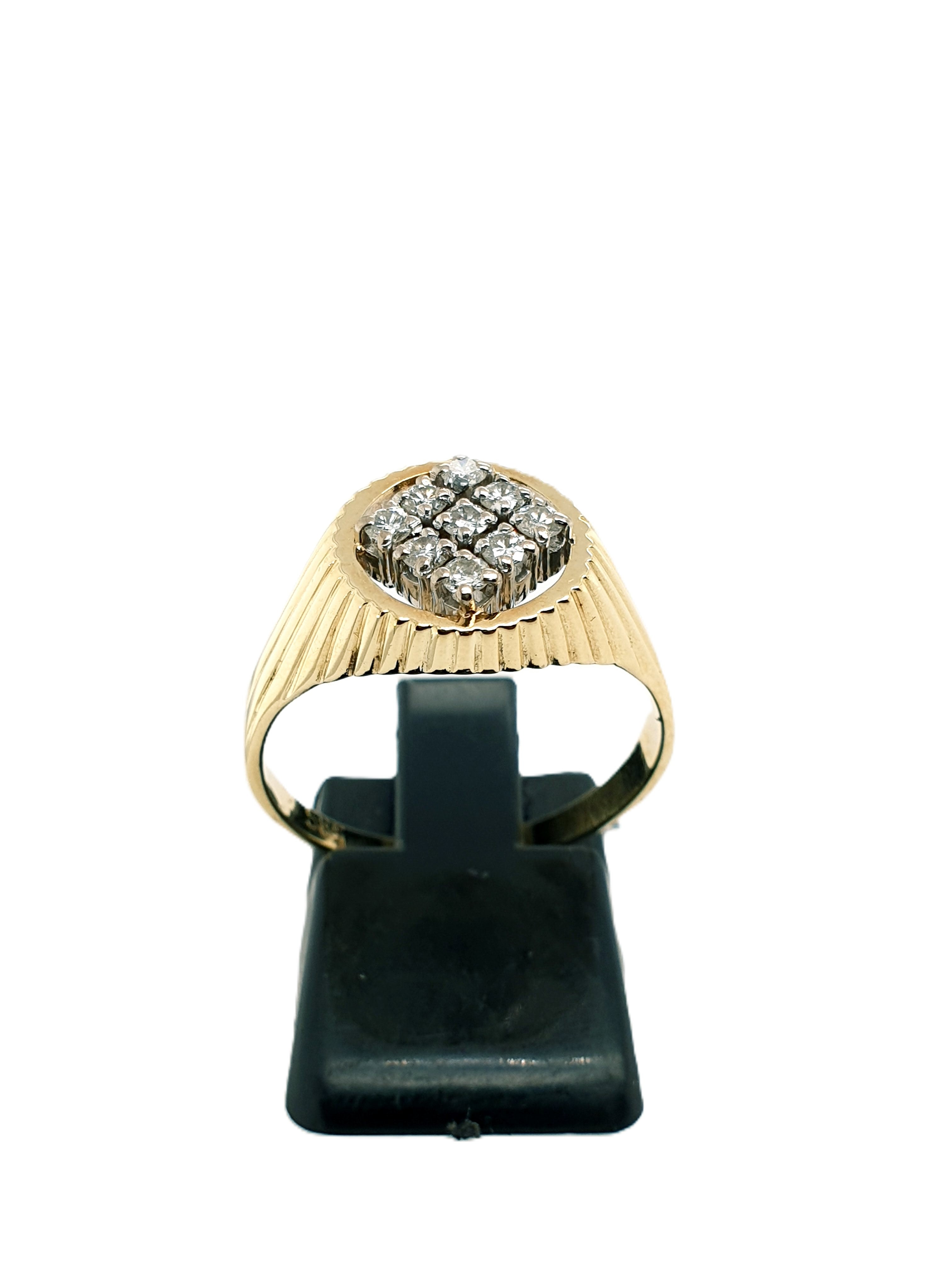 Brillantring 585/14kt Gold Gr.59