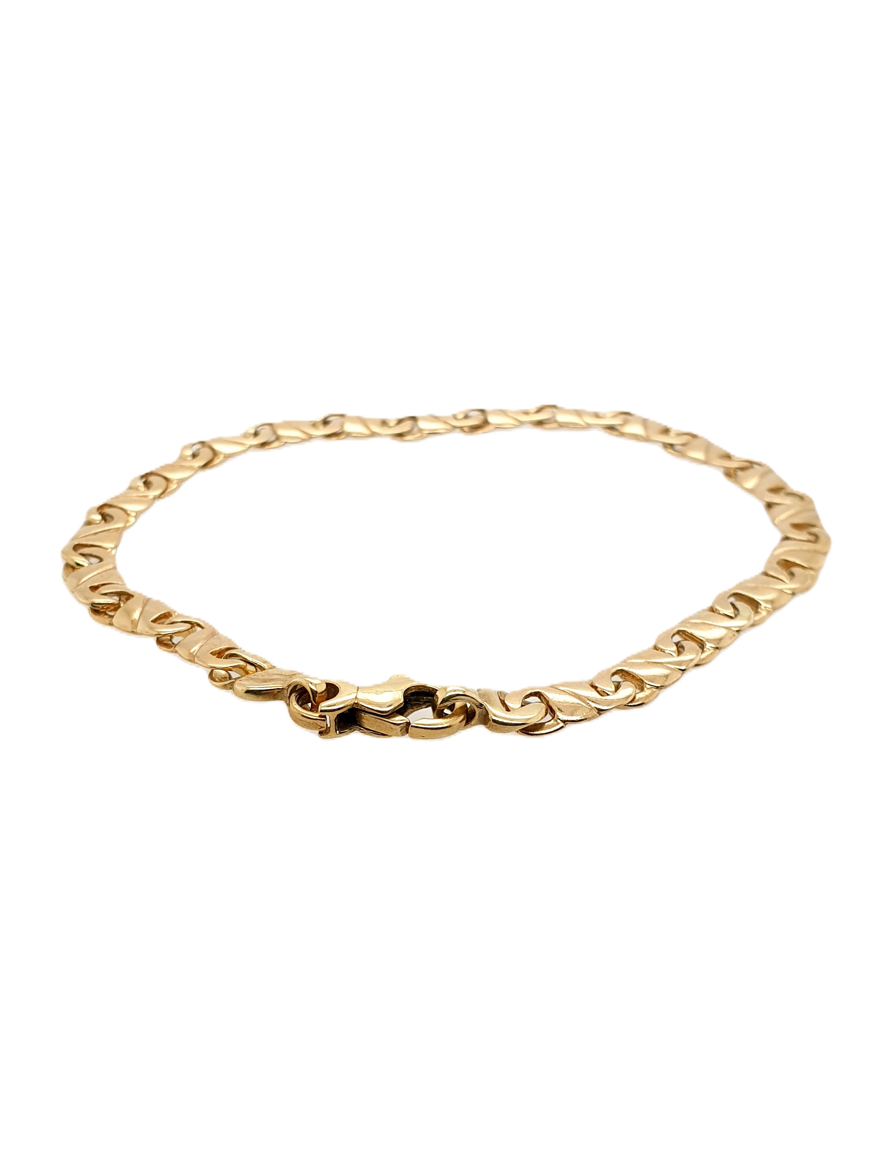 Gold Armband 585/14kt ca. 19cm