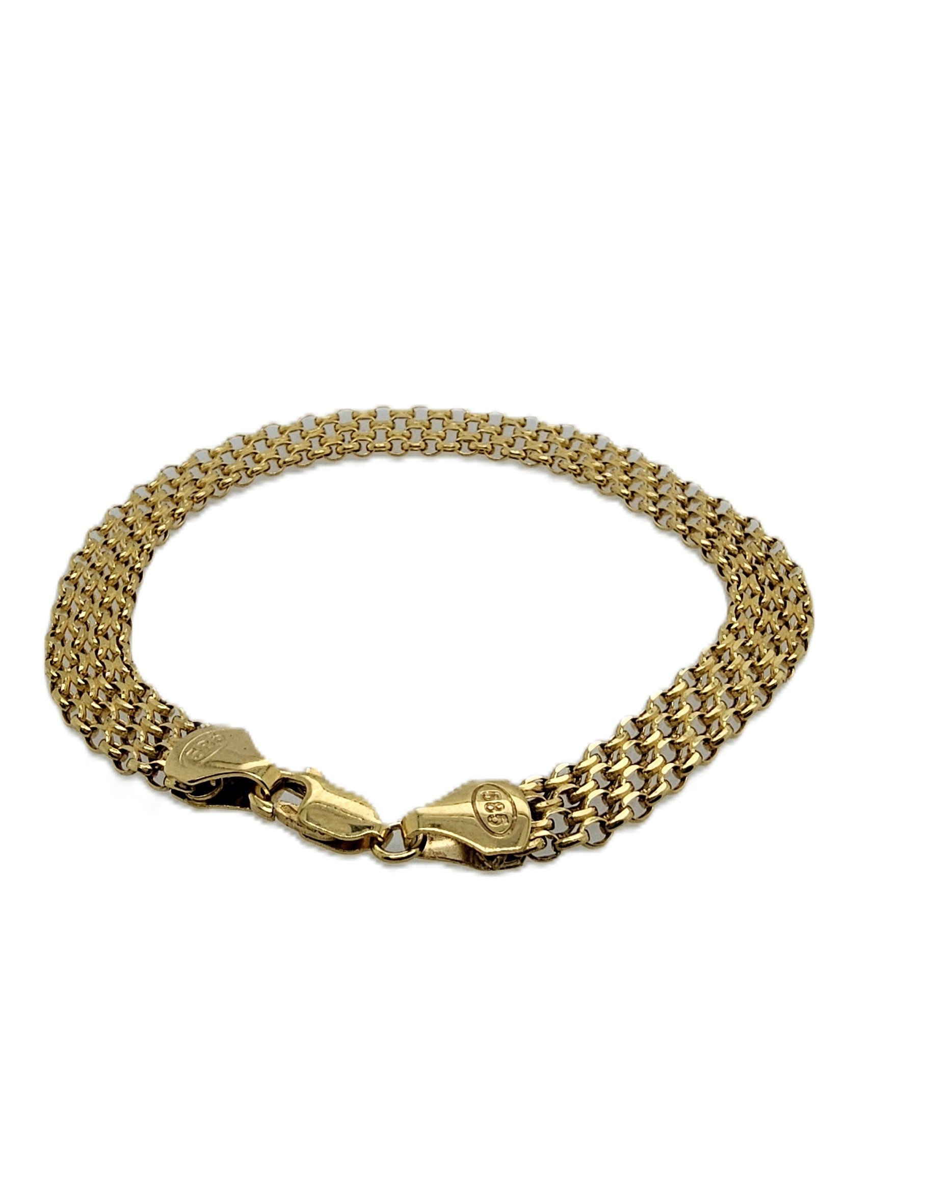 Gold Armband 9,5cm 585/14kt