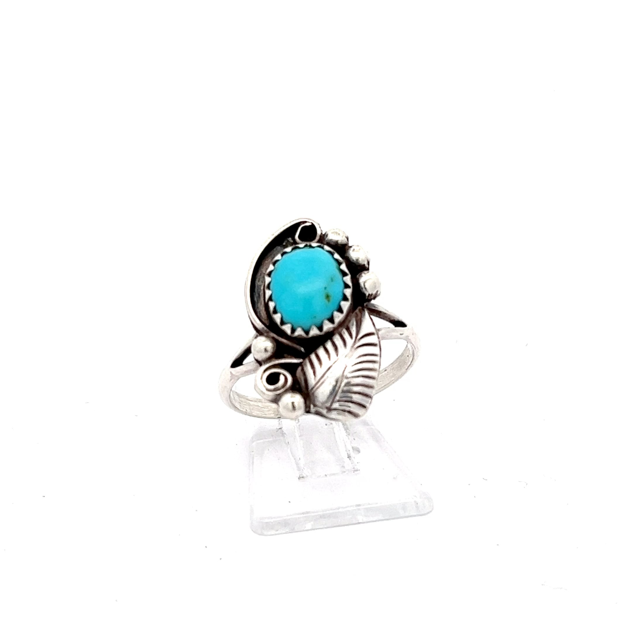 Boho Sterling Silber Ring 925 *54
