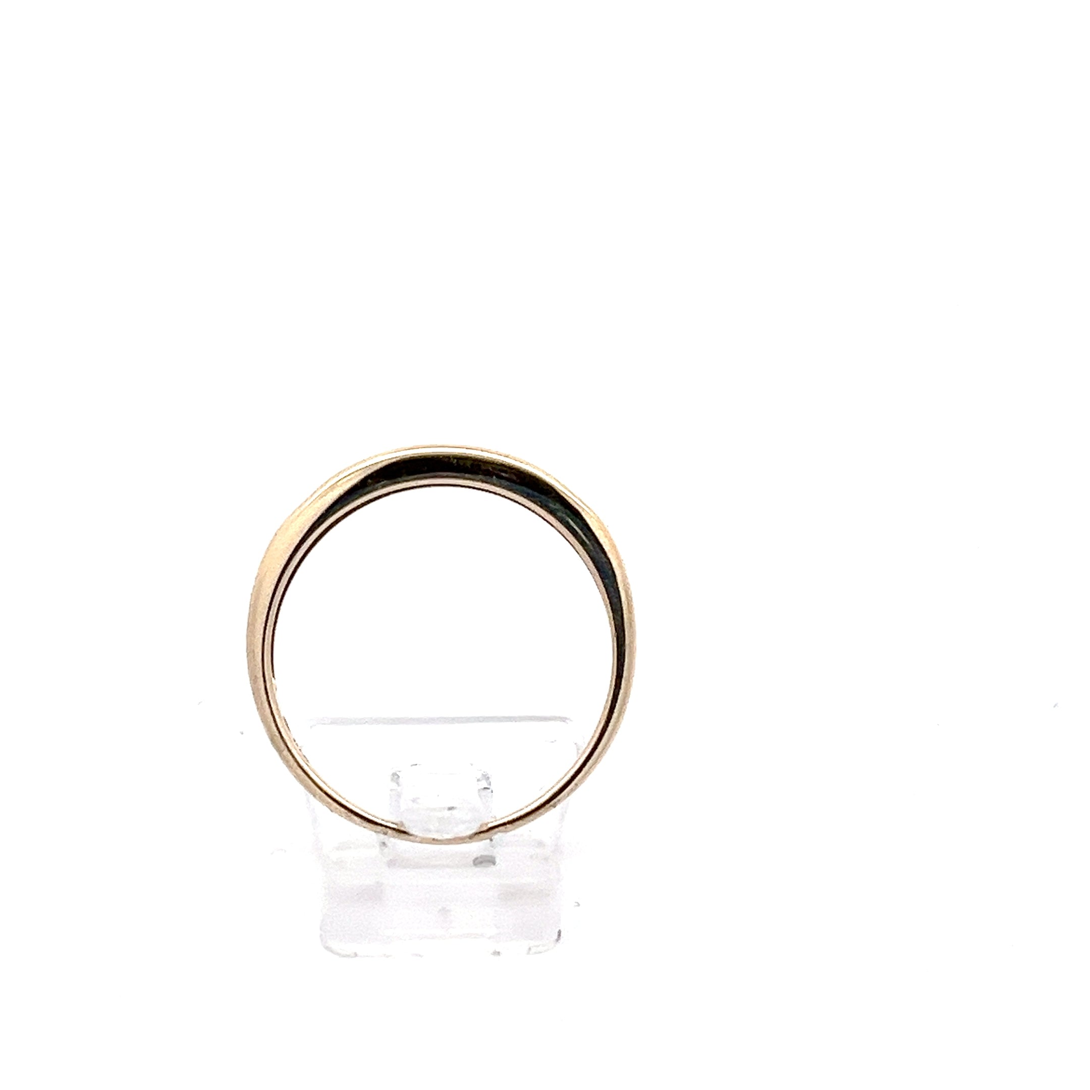 Damen Ring Gold Schmuckstein grün 585/14kt *57