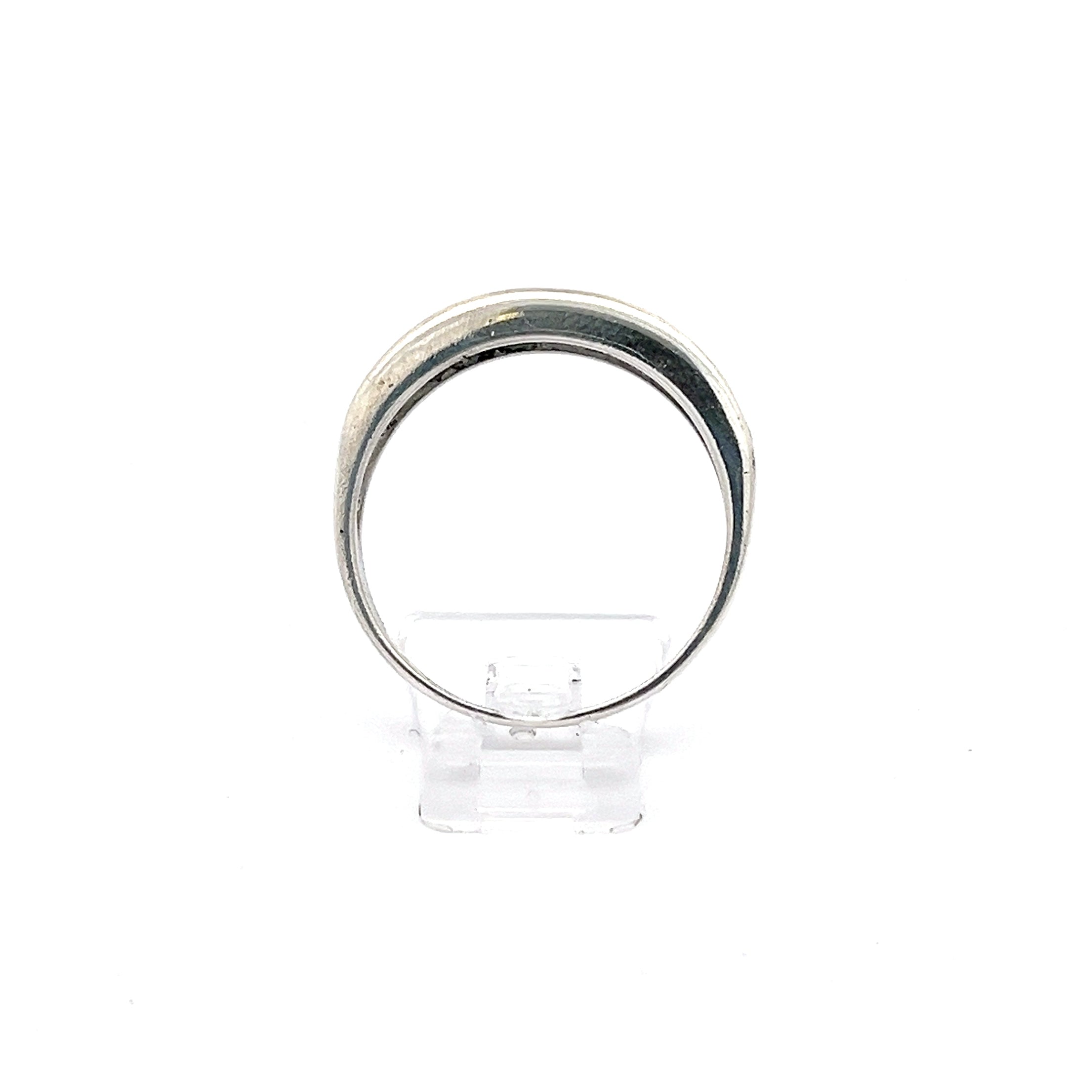 Sterling Silber Ring 925 mit grünen Steinen *66