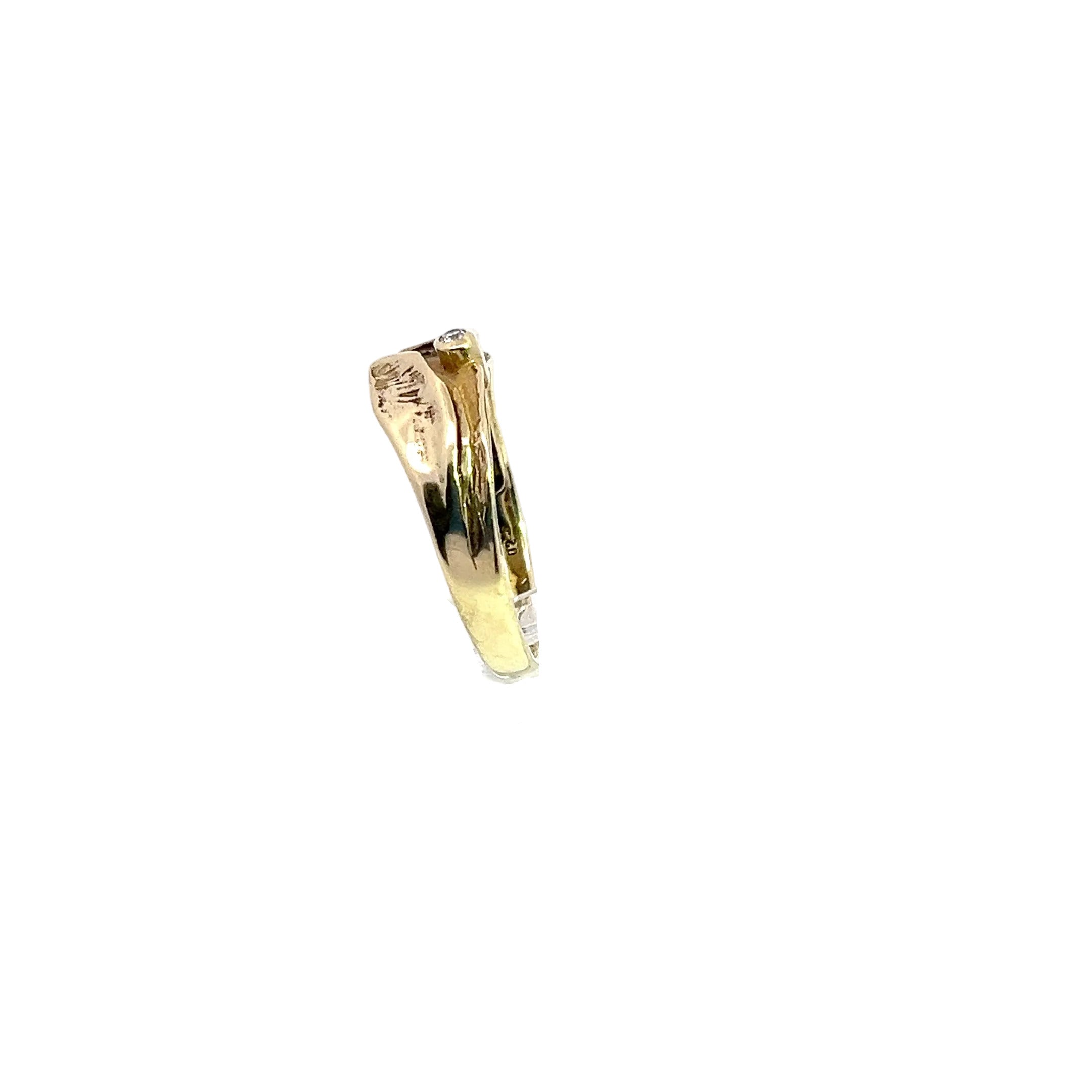 Brillanten Ring 585 14 Karat 0,2ct SI *56