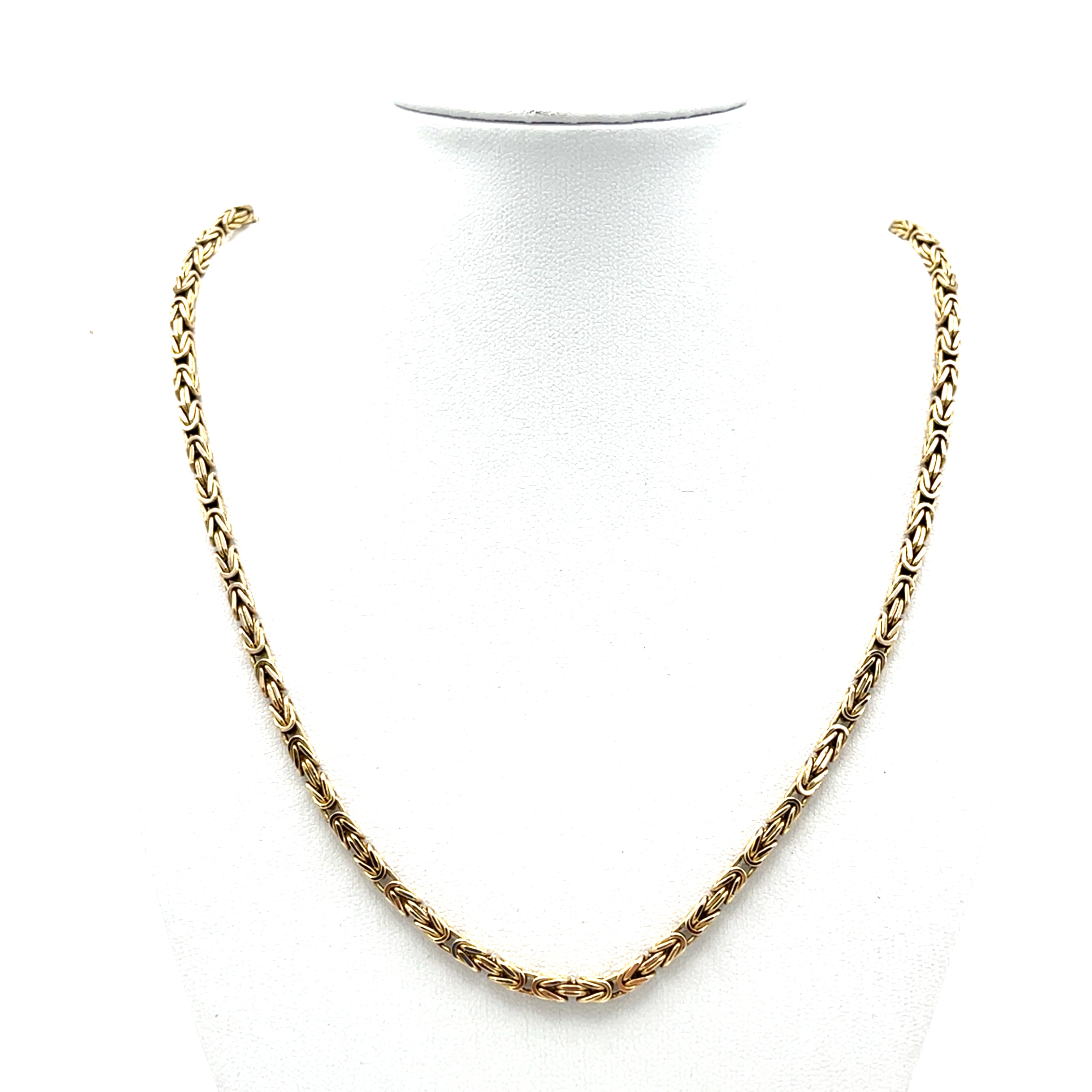 Königskette Gelb Gold 585 14 Karat 66cm lang
