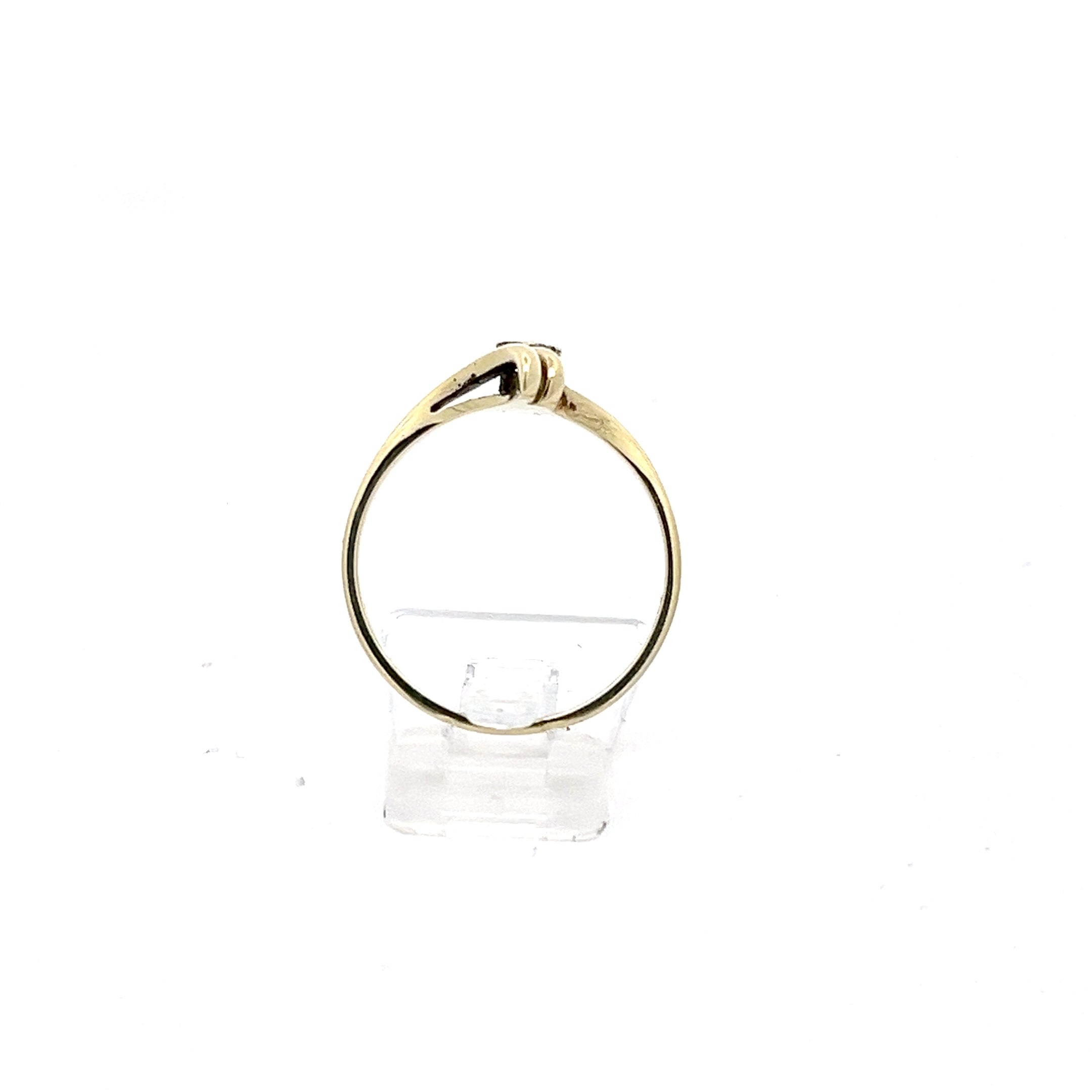Diamanten Ring Gelb Gold 585 14 Karat *55