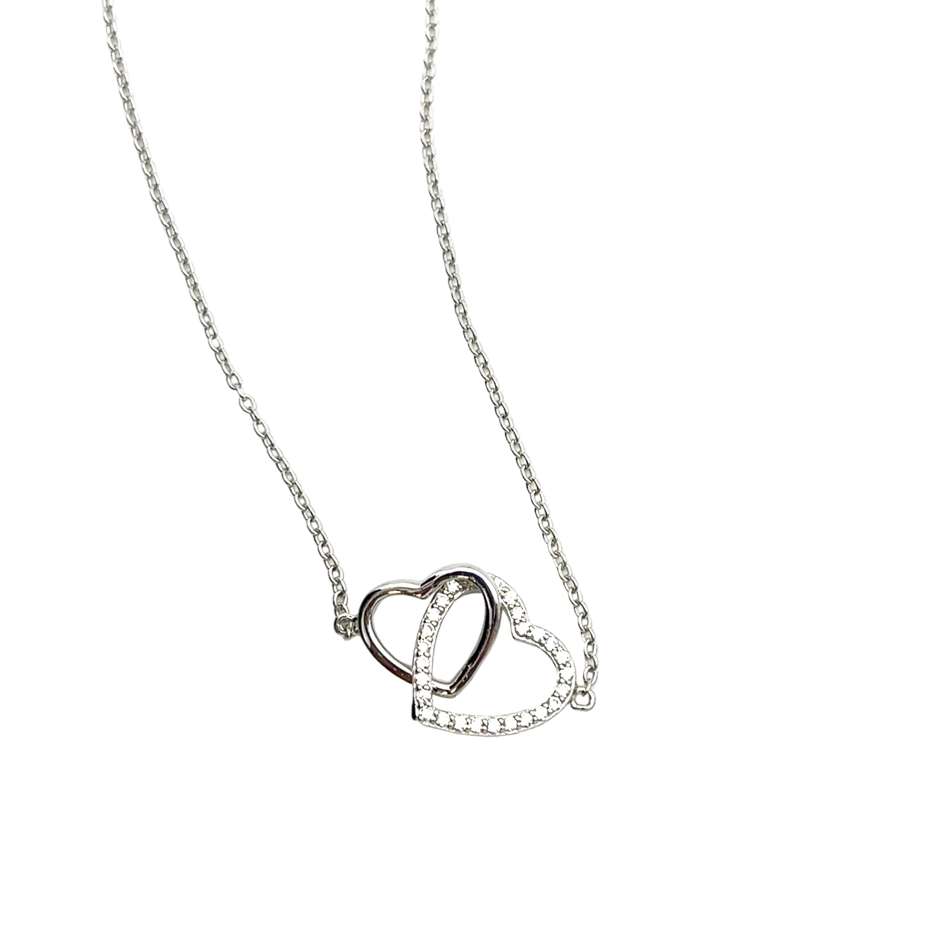 Herz Kette Sterling Silber 925