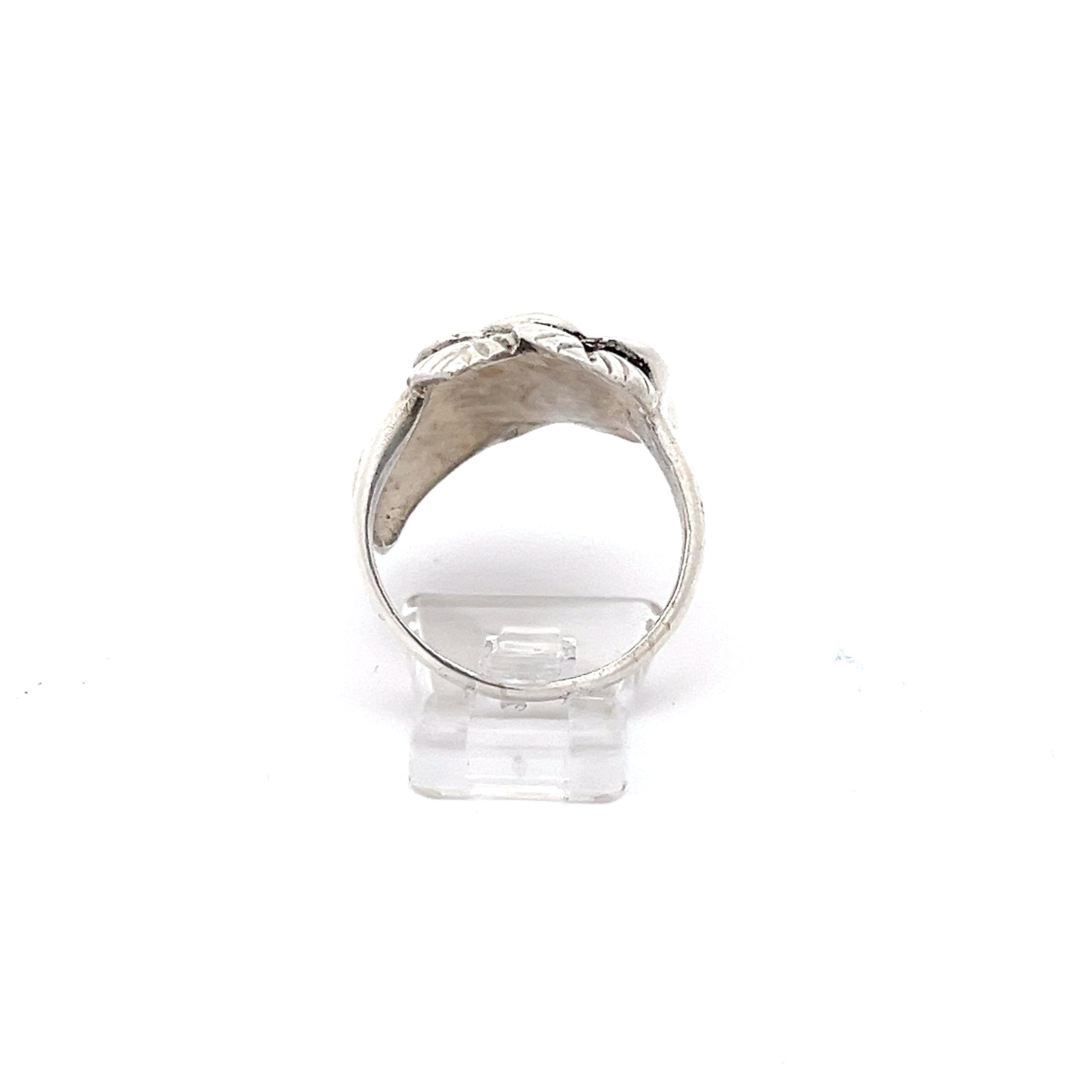 Vintage Blumen Ring Sterling Silber 925 *56