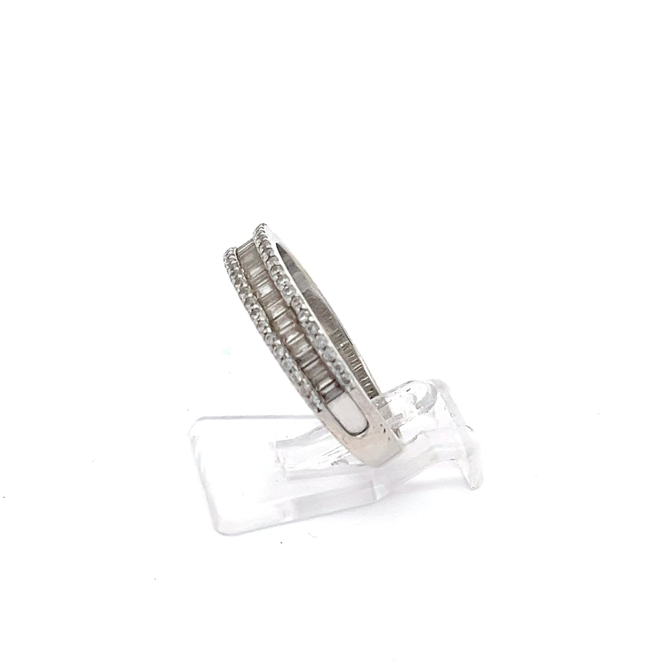 Zirkonia Ring Sterling Silber 925 *58