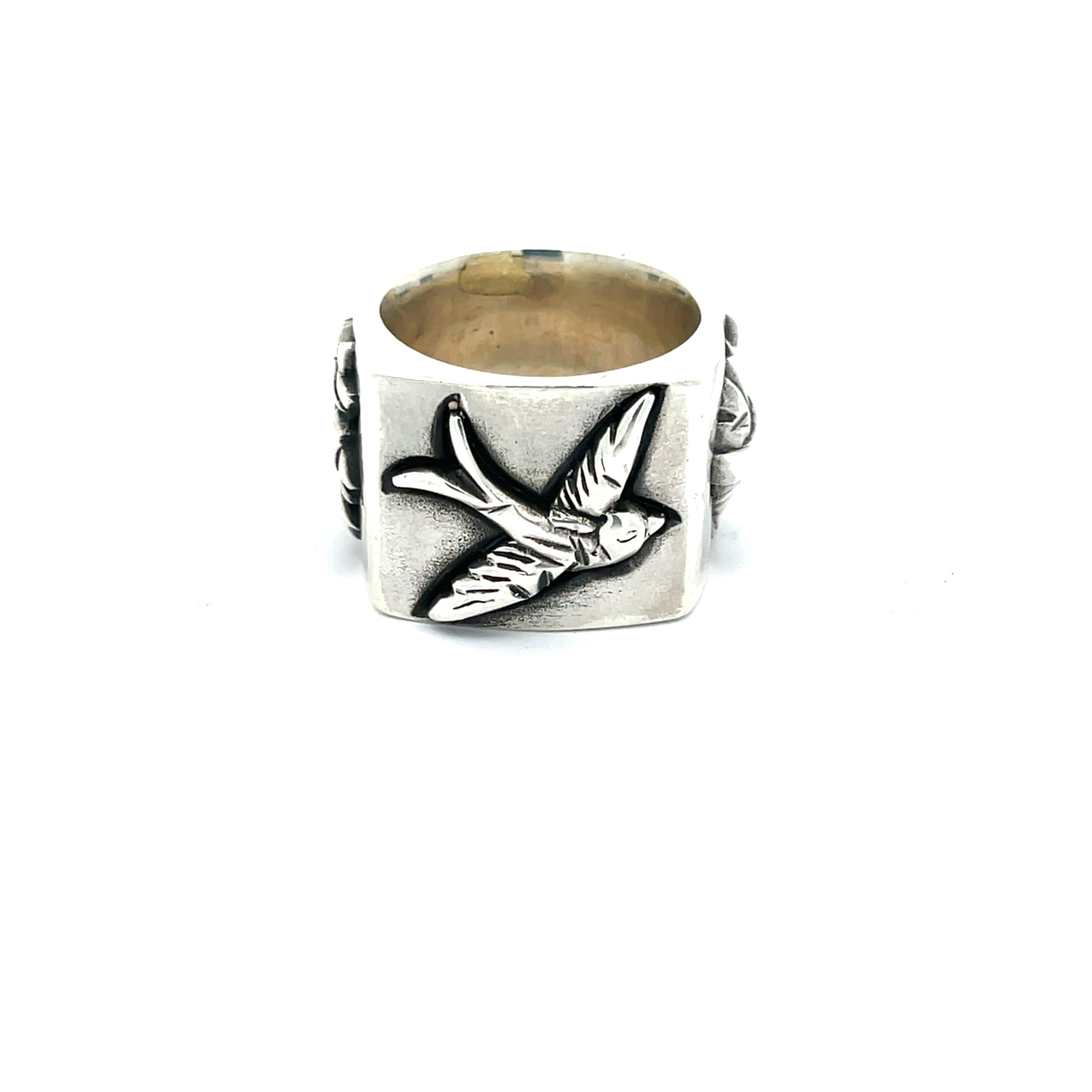 Biker- Rockabilly Sterling Silber Ring *60