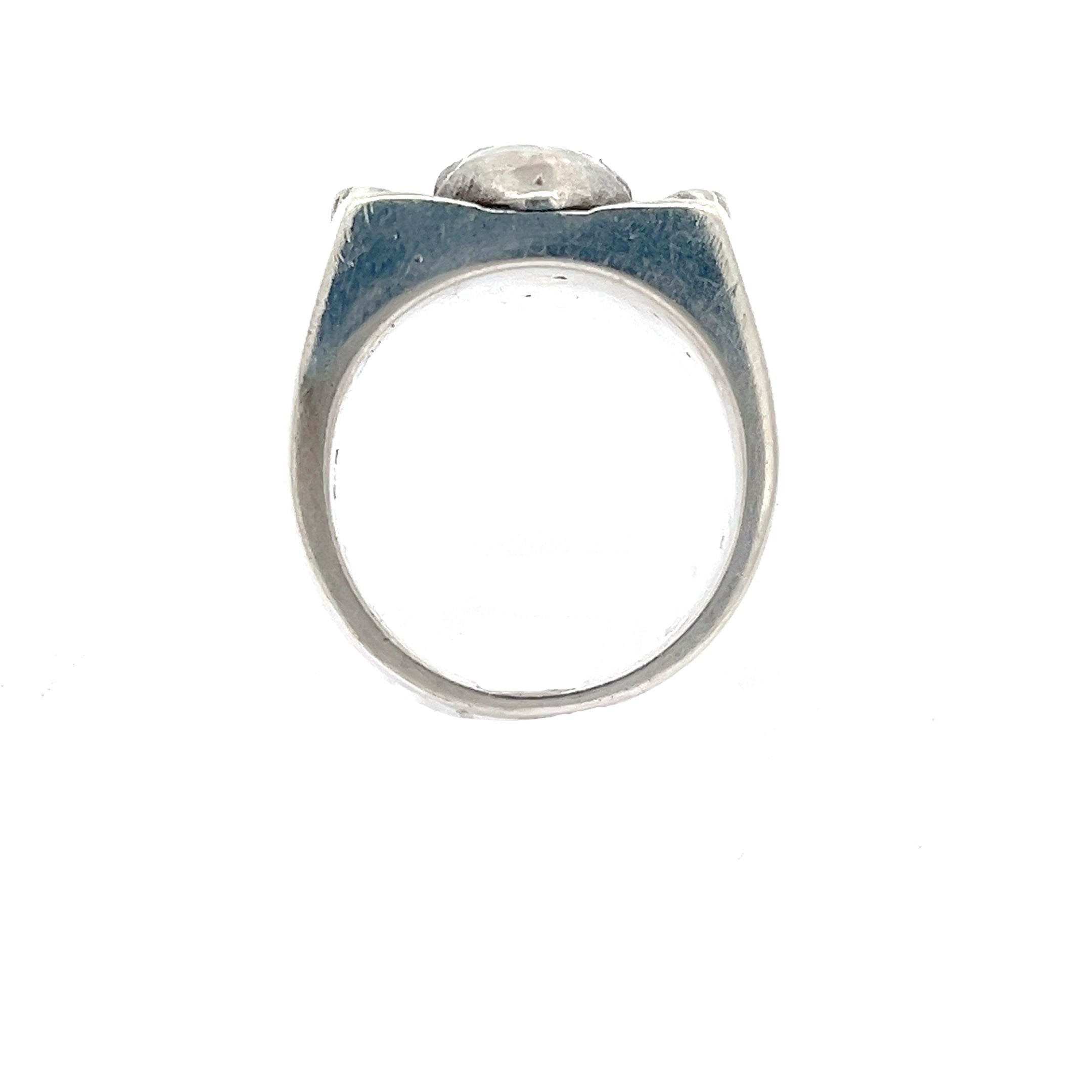 Totenkopf Herren Ring Sterling Silber *62