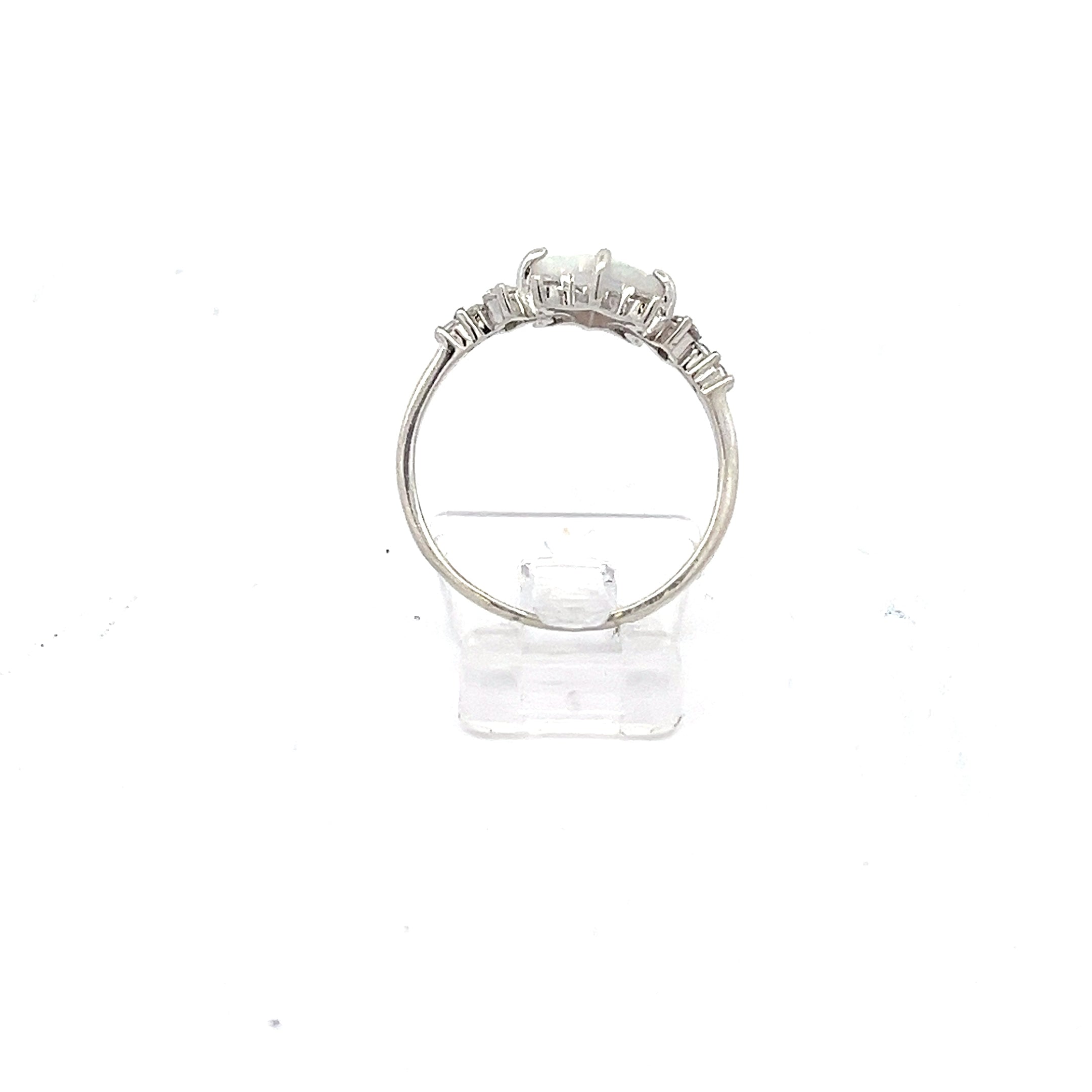 Opal Sterling Silber 925 Ring *55
