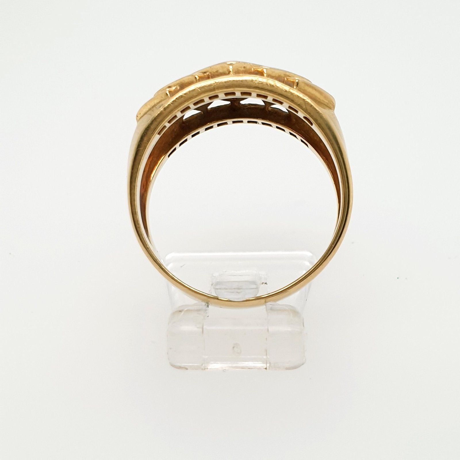 Goldring Saphir & Brillant - 750 18kt Gr.58