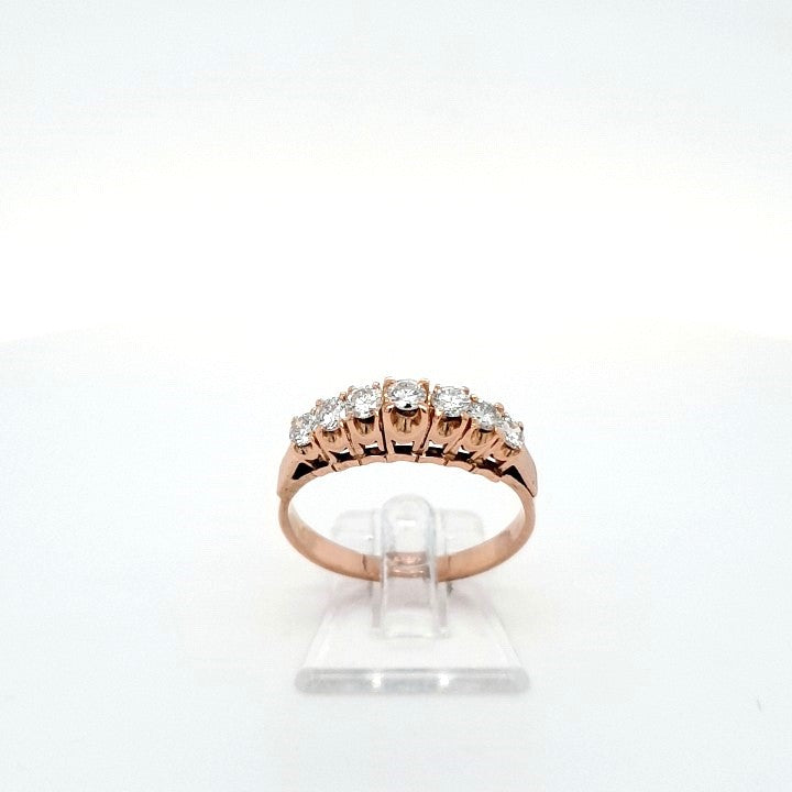 Ring Gelb Gold 750 Brillanten Damen Schmuck