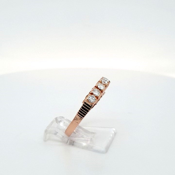 Ring Gelb Gold 750 Brillanten Damen Schmuck