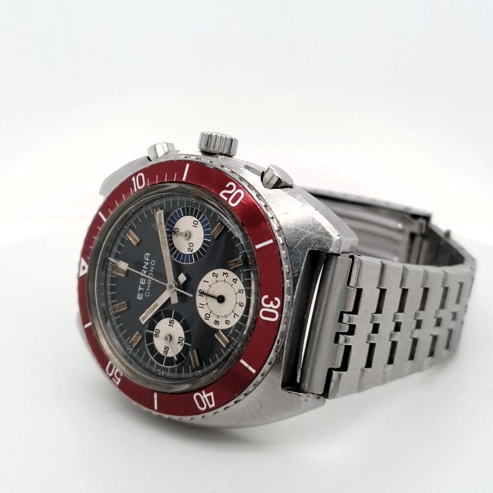 Eterna Tri Compax Chrono. Automatik Stahl 41 mm Ref.: 154FTP-7