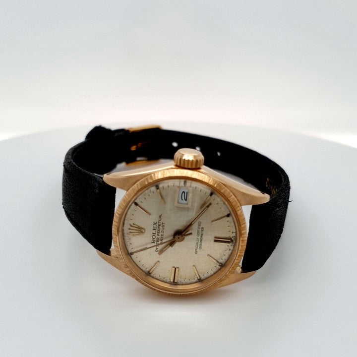Rolex Datejust Gelb Gold 750 25 mm Ref. 6703 Damen