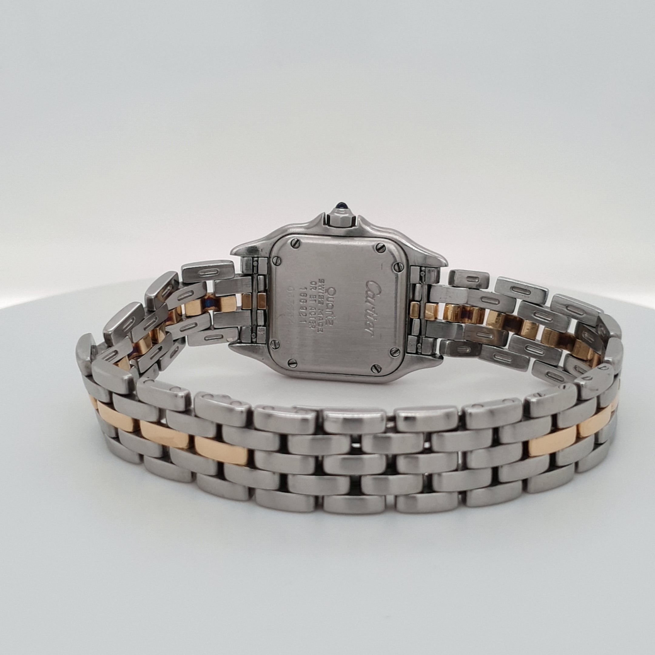 Cartier Panthere 22 mm Stahl Gelb Gold 750 Damen Ref. 166921