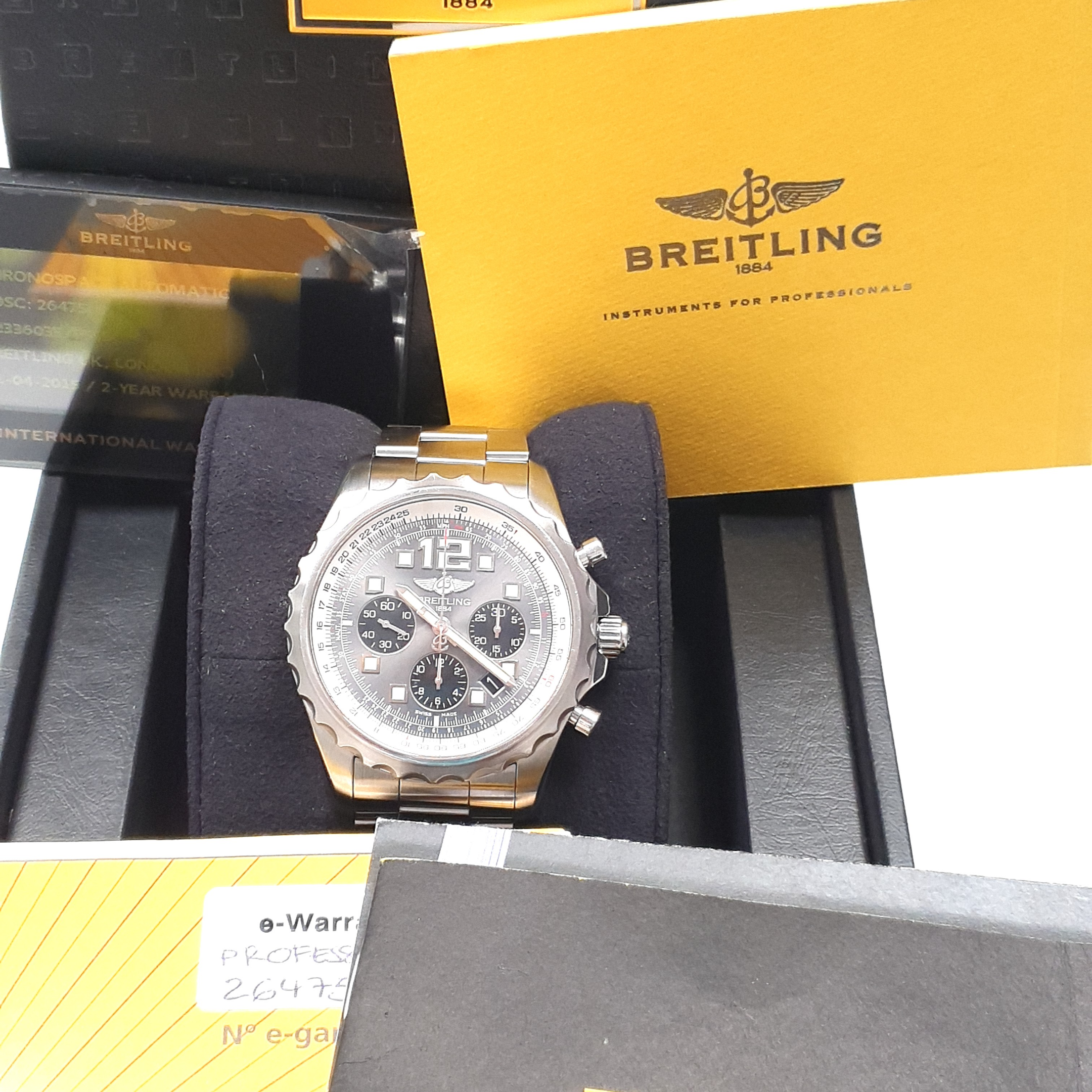 Breitling Chronospace Unisex Ref: A23360 Full-Set BJ. 2015