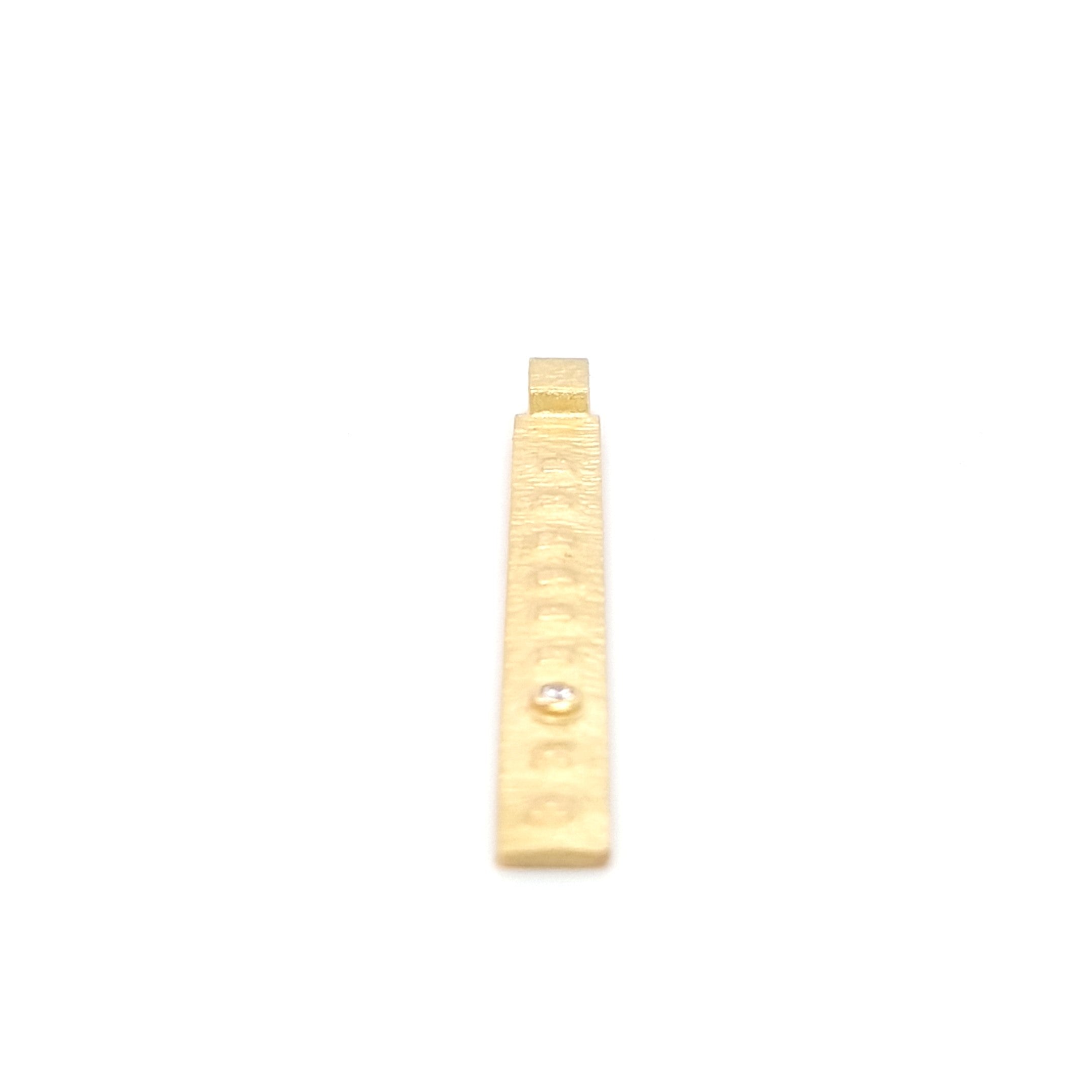 Anhänger Kette Gold 750 18 kt Brillant Schmuck