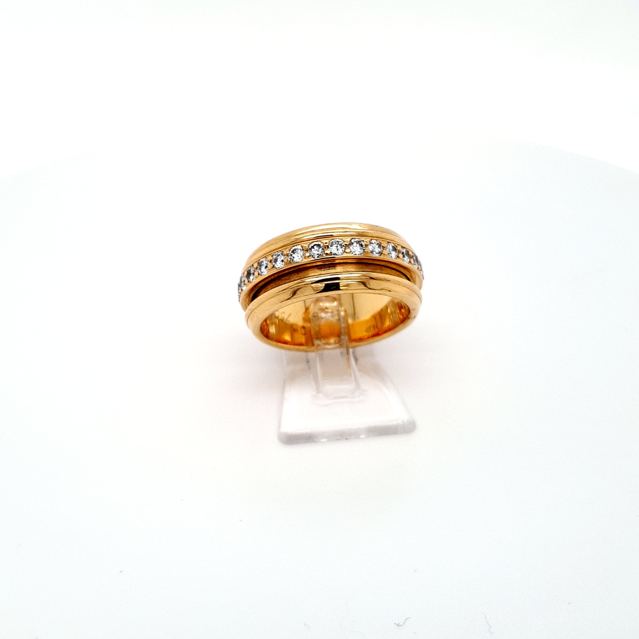 Damen Ring Piaget Possession Memory Gelbgold 750 18 kt 30 Brillanten *52*