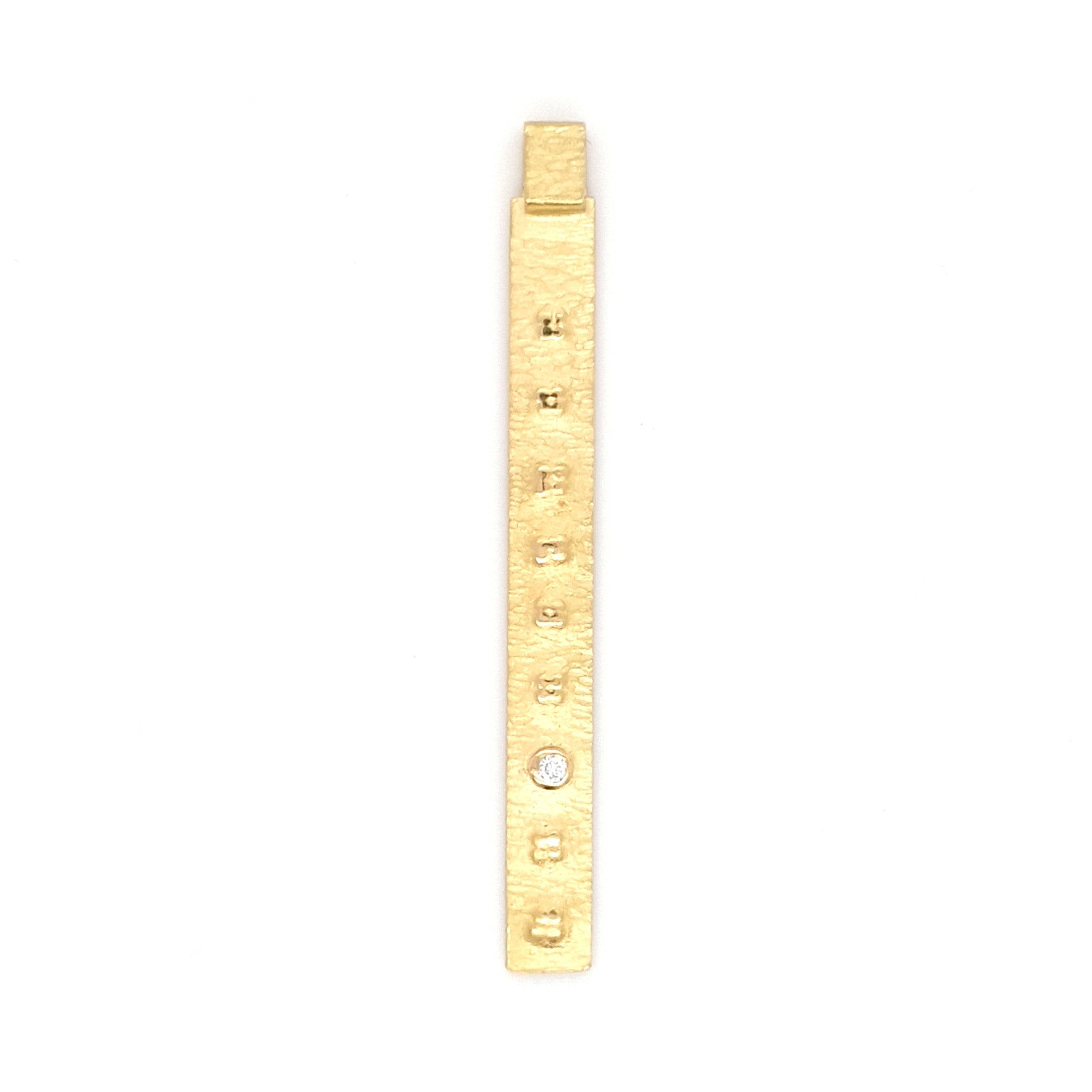 Anhänger Kette Gold 750 18 kt Brillant Schmuck