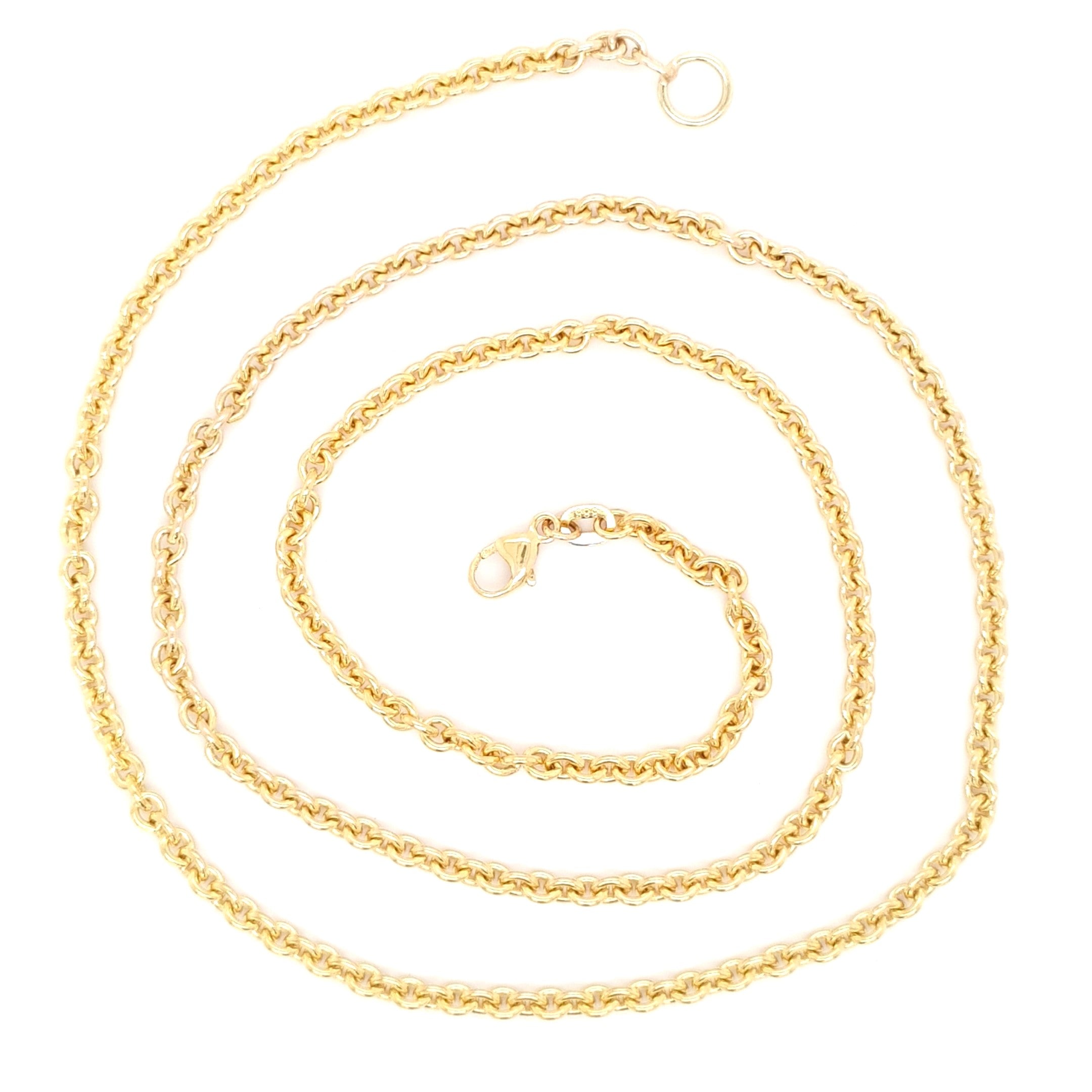 Ankerkette Gold 585 14 kt Unisex