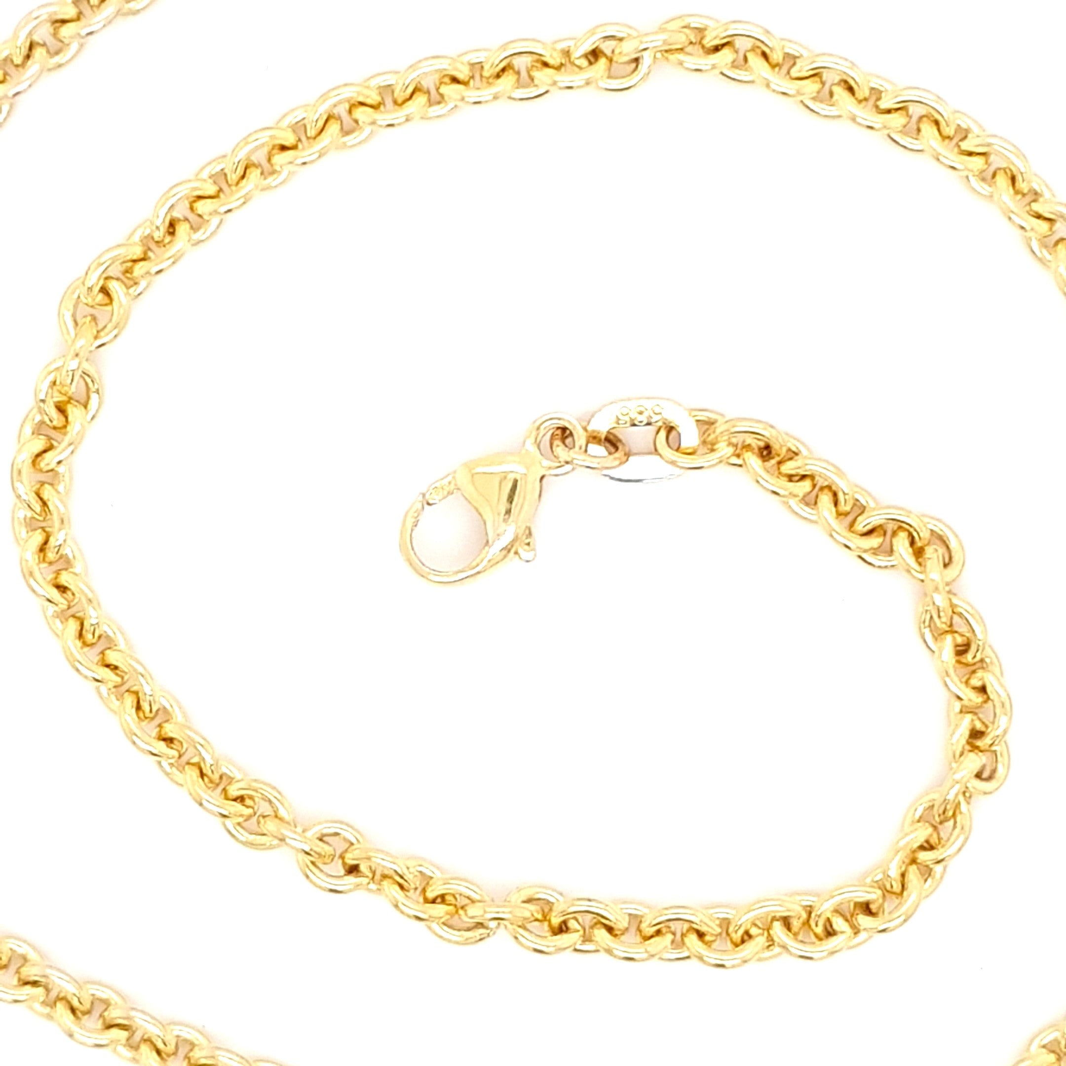 Ankerkette Gold 585 14 kt Unisex