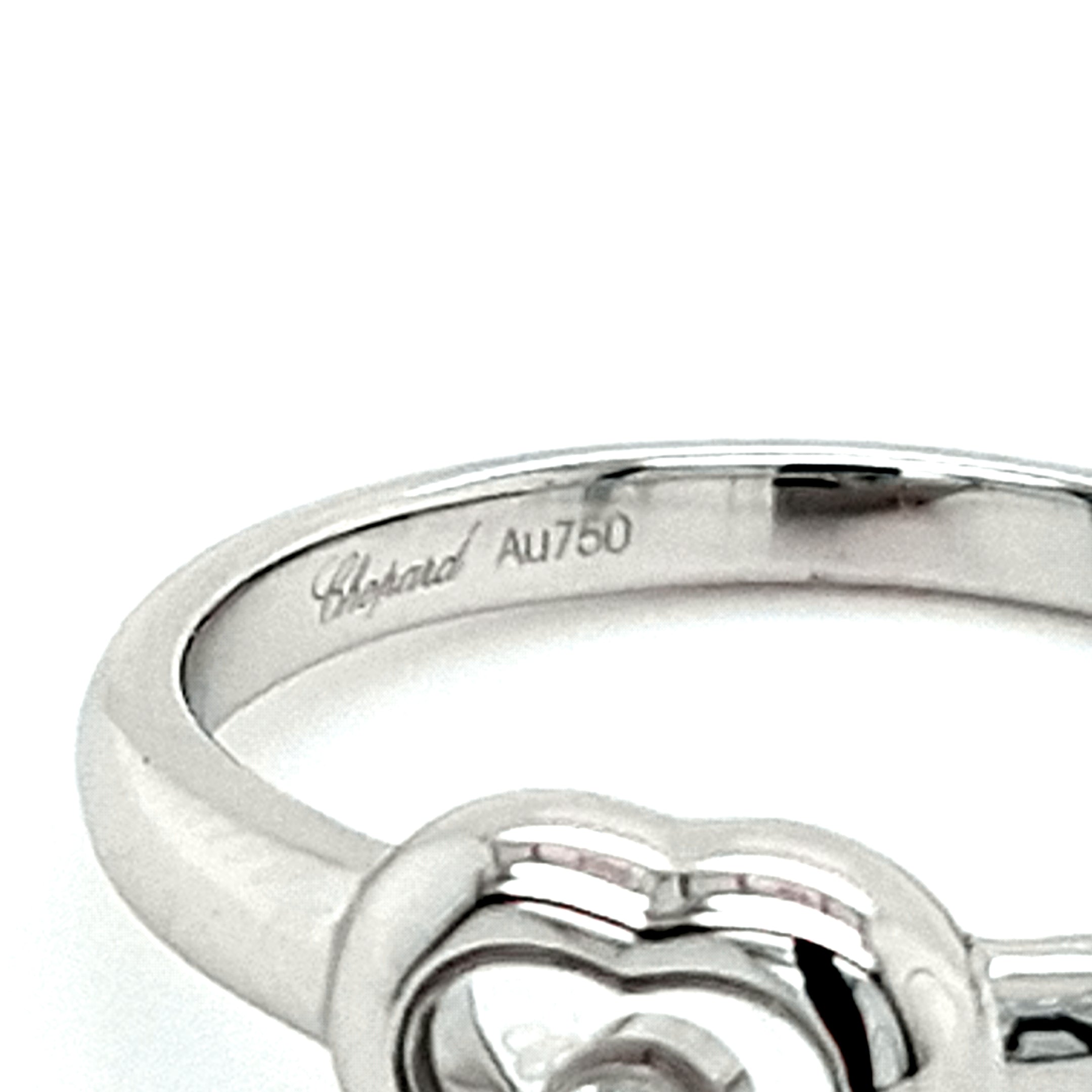 Chopard Happy Diamond Weiß Gold 750 18 kt *55* Schmuck Damen