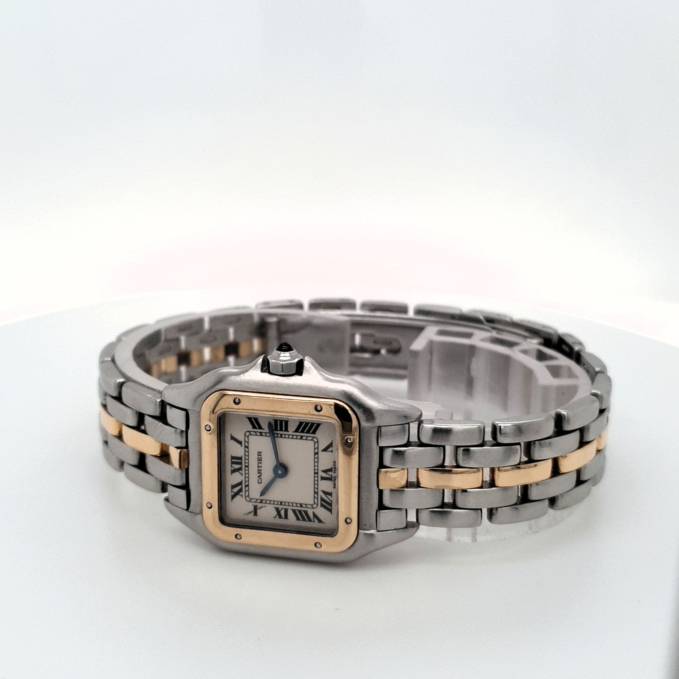 Cartier Panthere 22 mm Stahl Gelb Gold 750 Damen Ref. 166921
