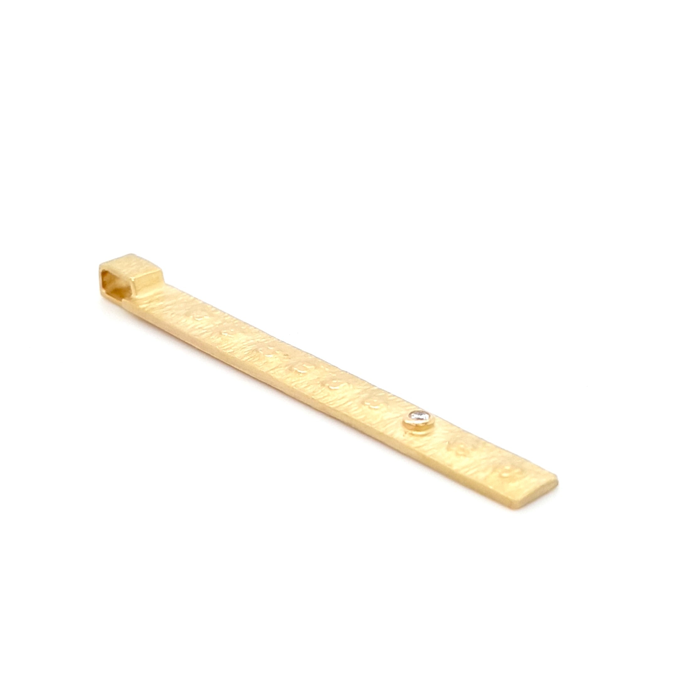 Anhänger Kette Gold 750 18 kt Brillant Schmuck