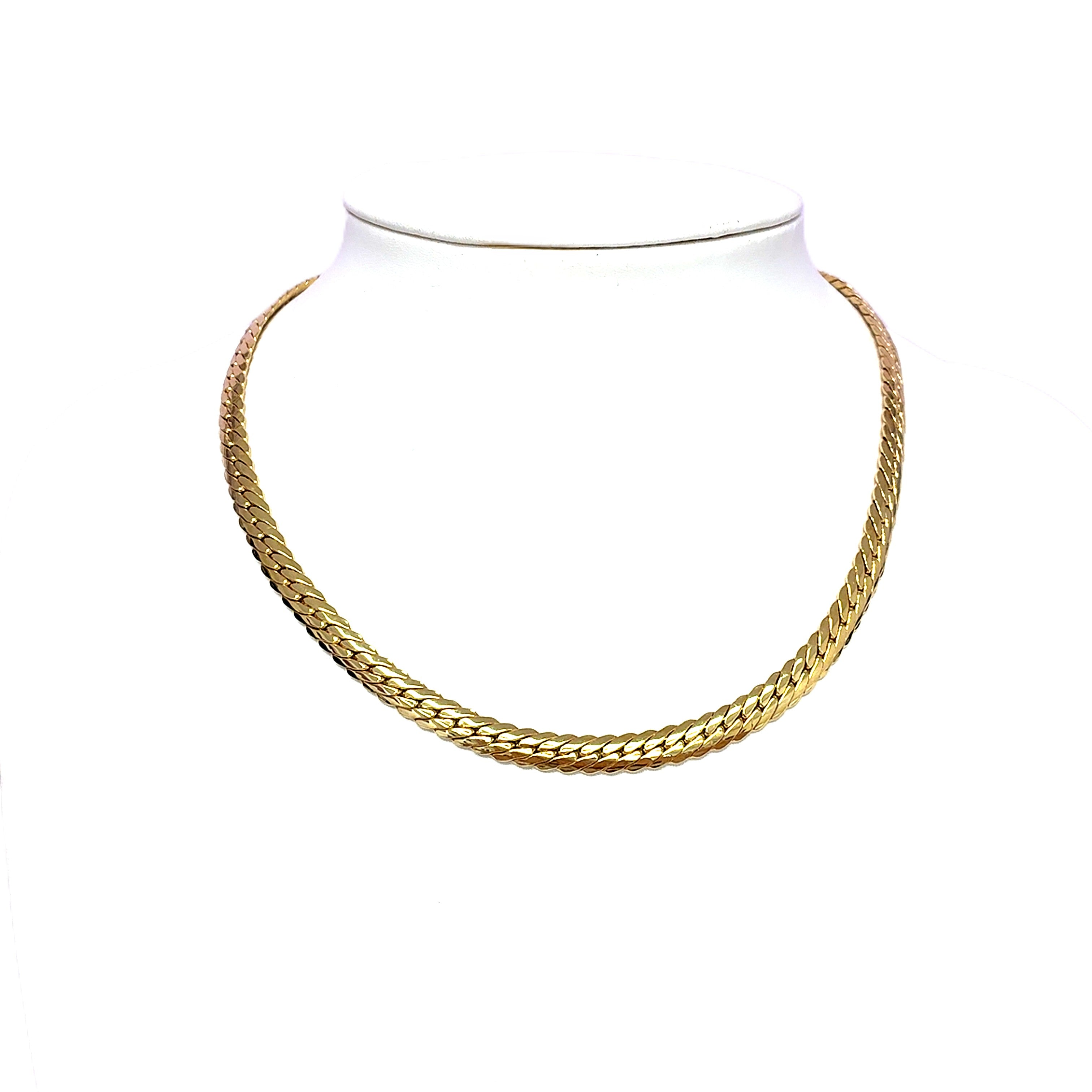 Unisex Kette Gelbgold 585/14 kt Schmuck