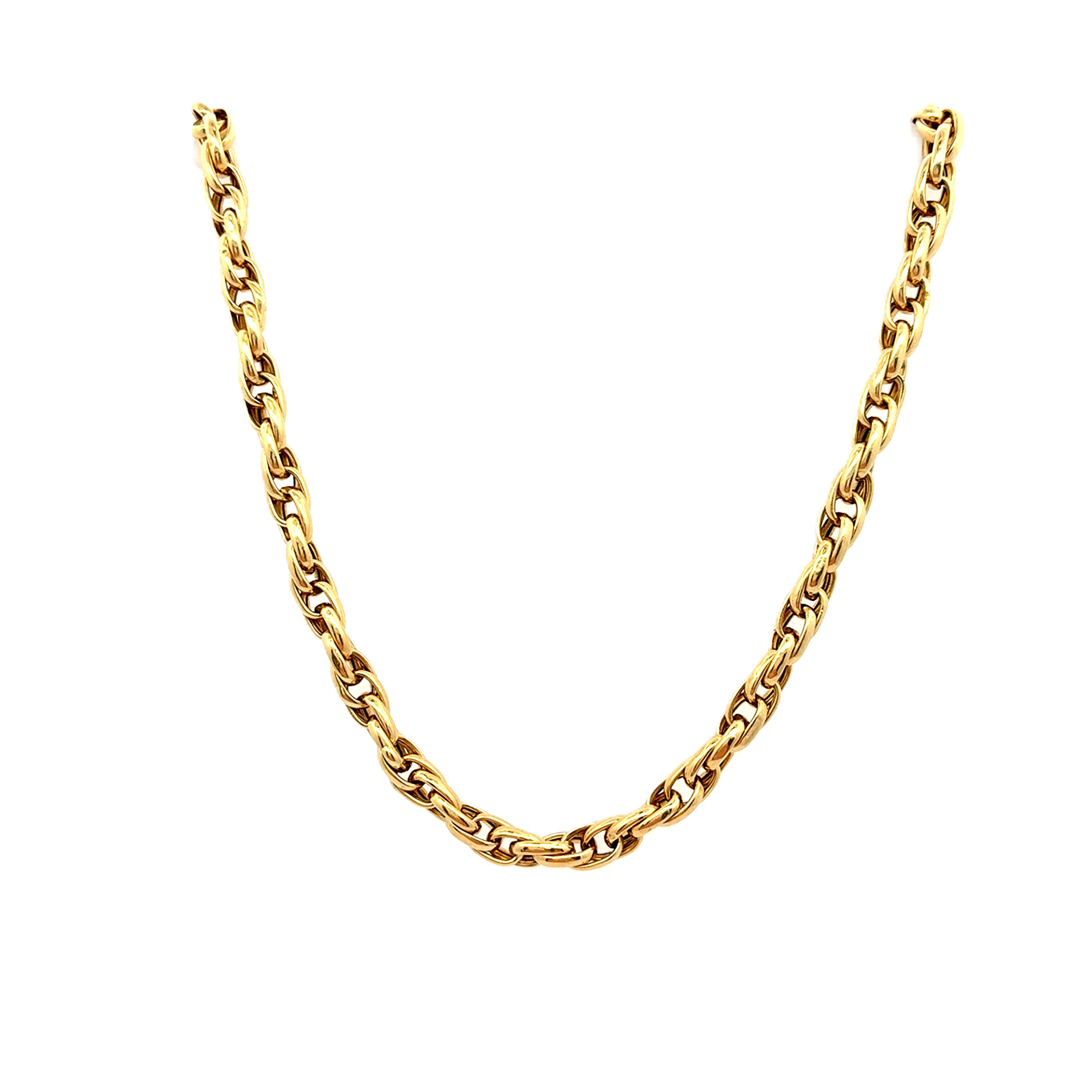 Unisex Kette Gelbgold 585/14 kt Schmuck