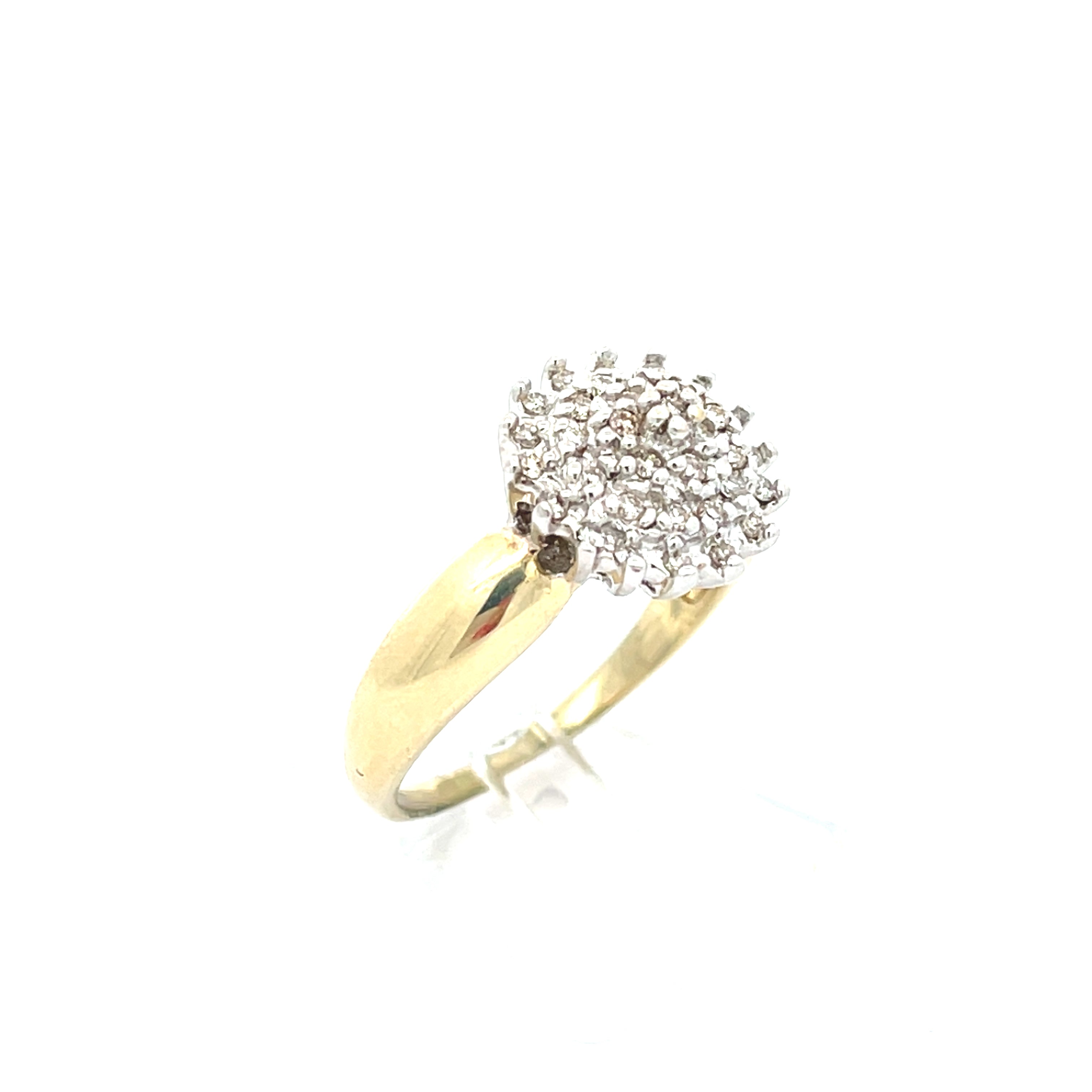 Brillanten Ring Gelb Gold 585 14 Karat