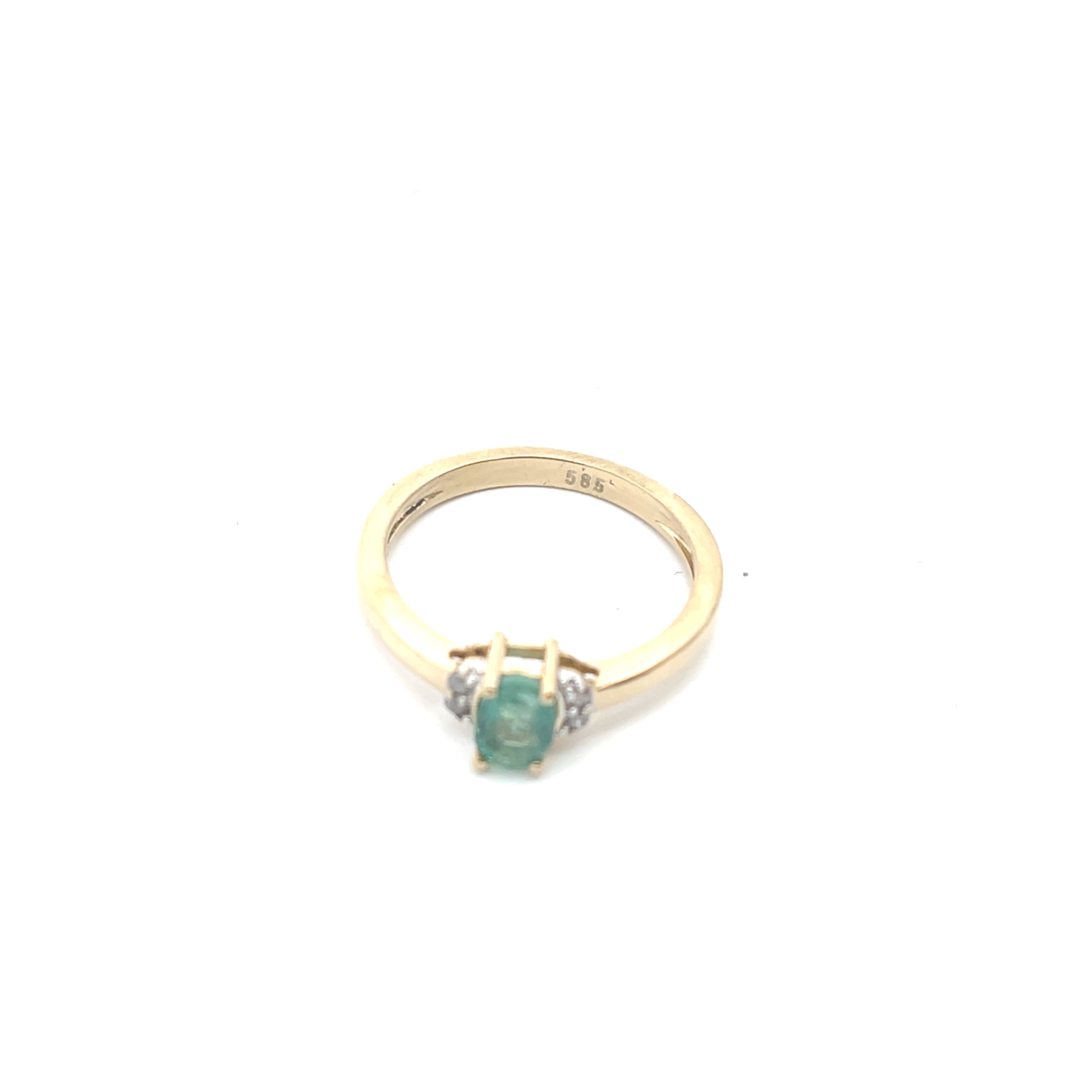 Diamant Gold Ring 585 14kt