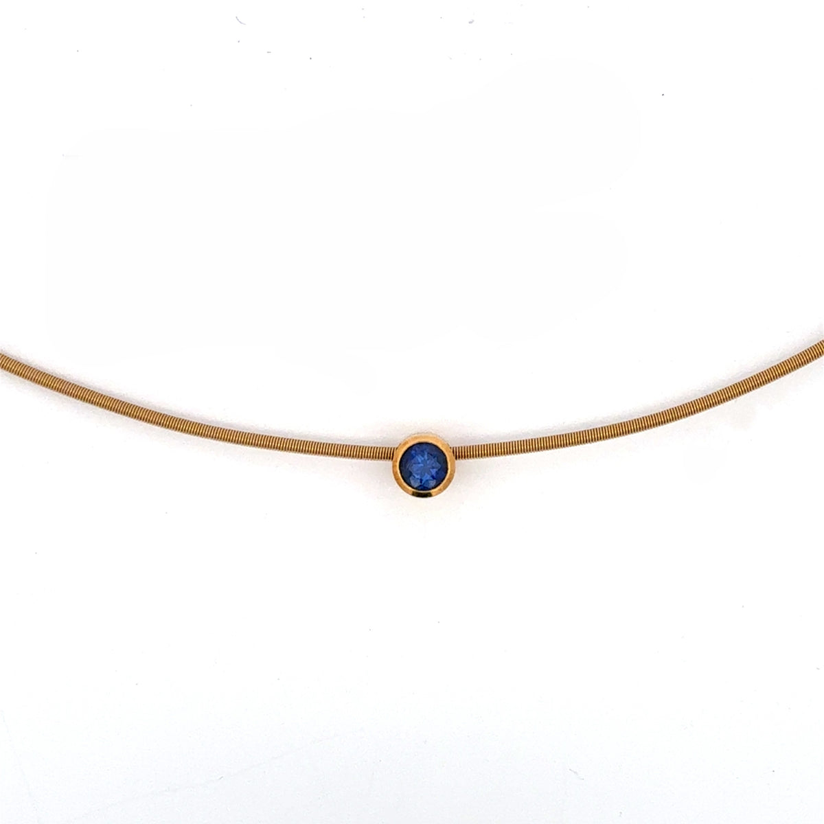 Niessing Halsreif mit Anhänger Gelb Gold 750 / 18 kt