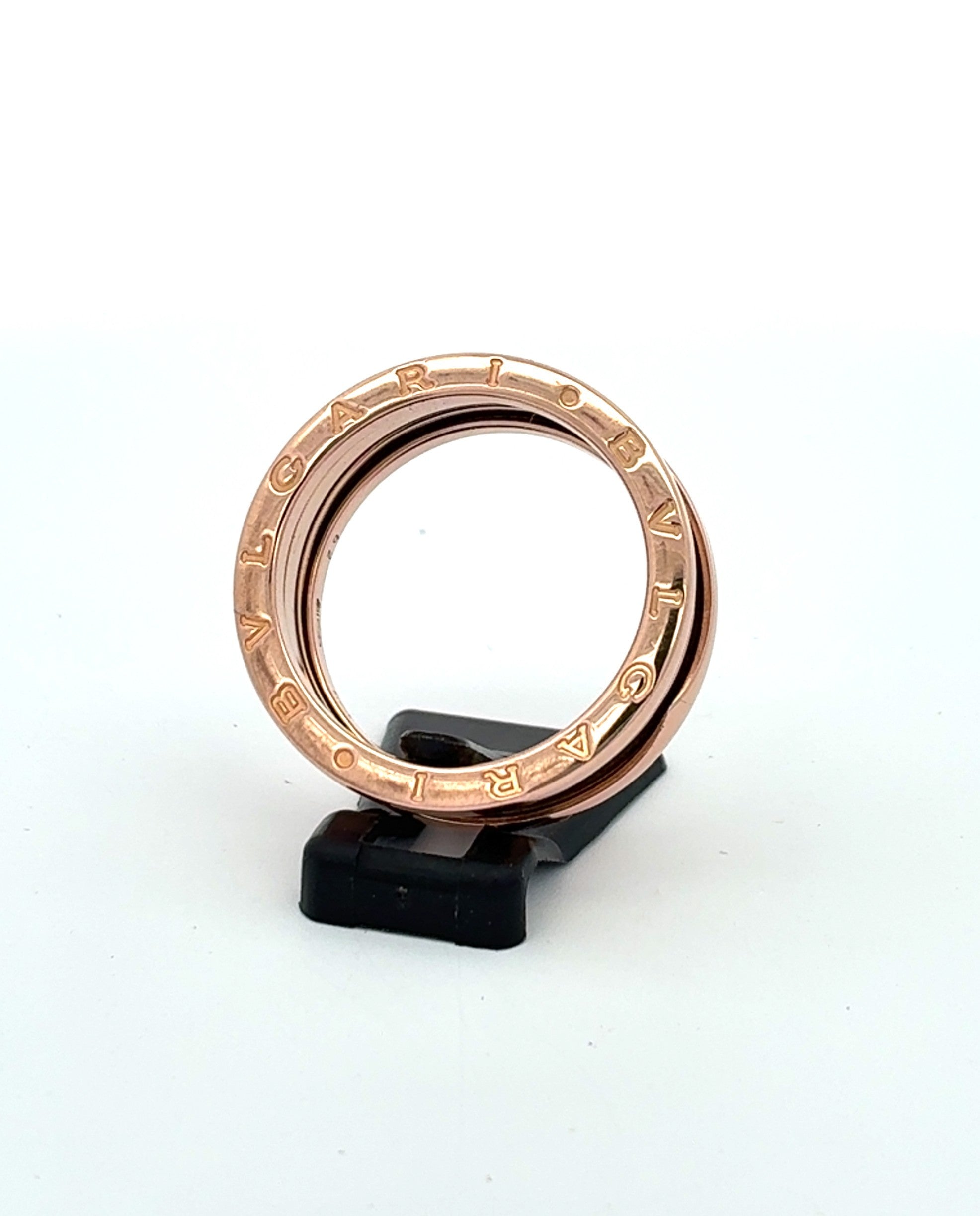 Bvlgari Ring Gelb Gold 750 BZero Unisex Geschenk