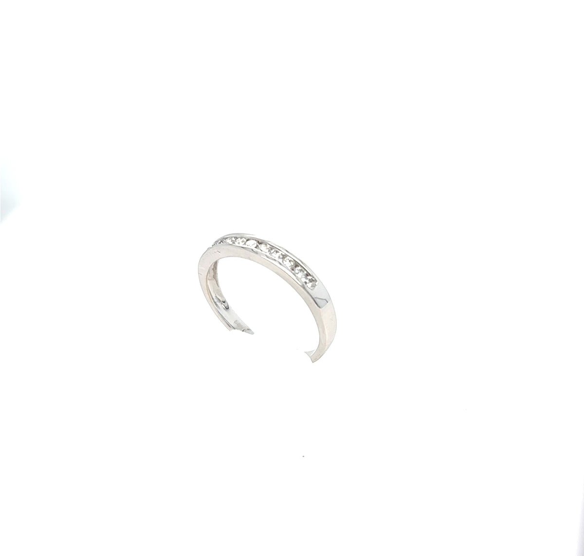 Ring Weiß Gold 585 14kt Damen Brillant