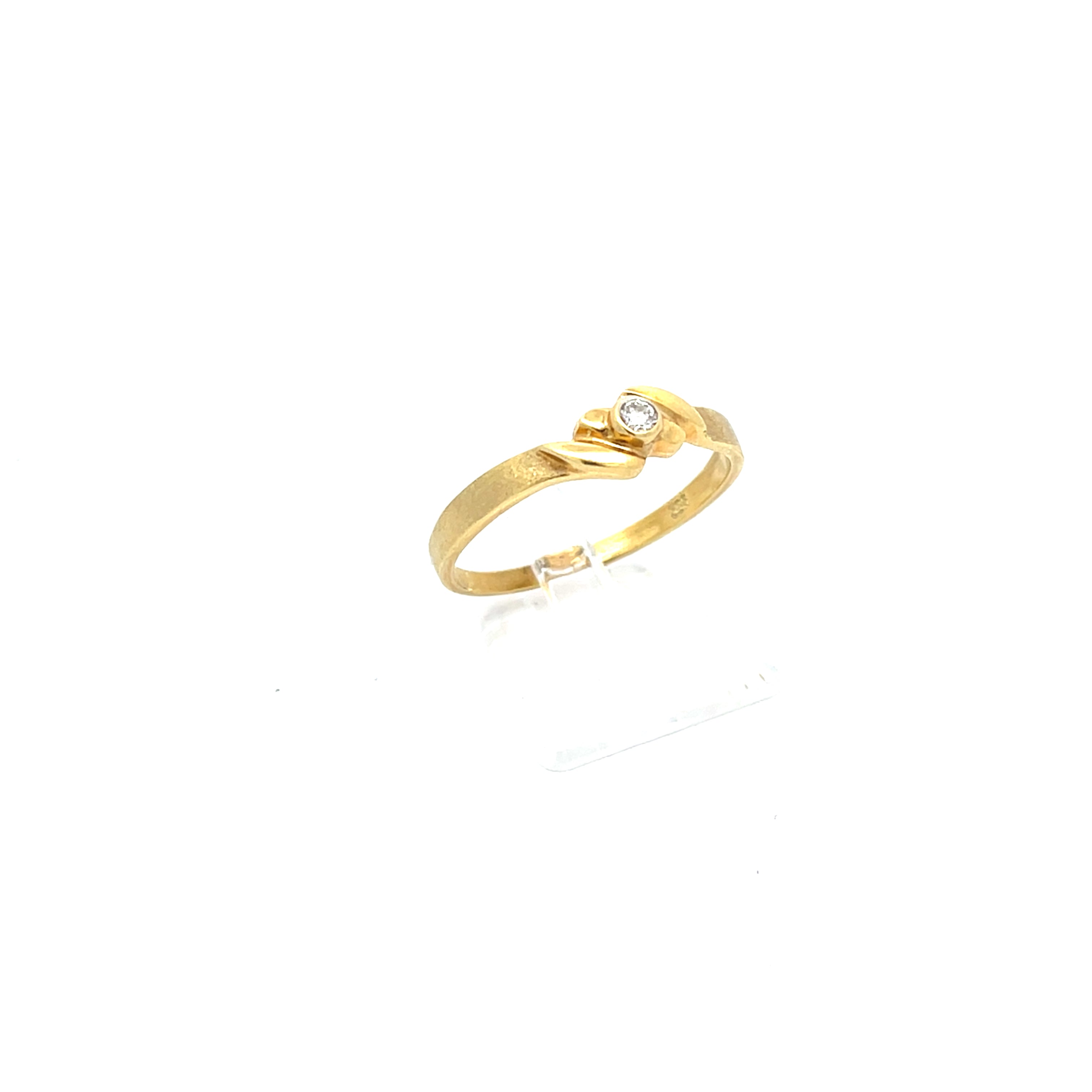 Brillanten Ring Gelb Gold 585 14 Karat