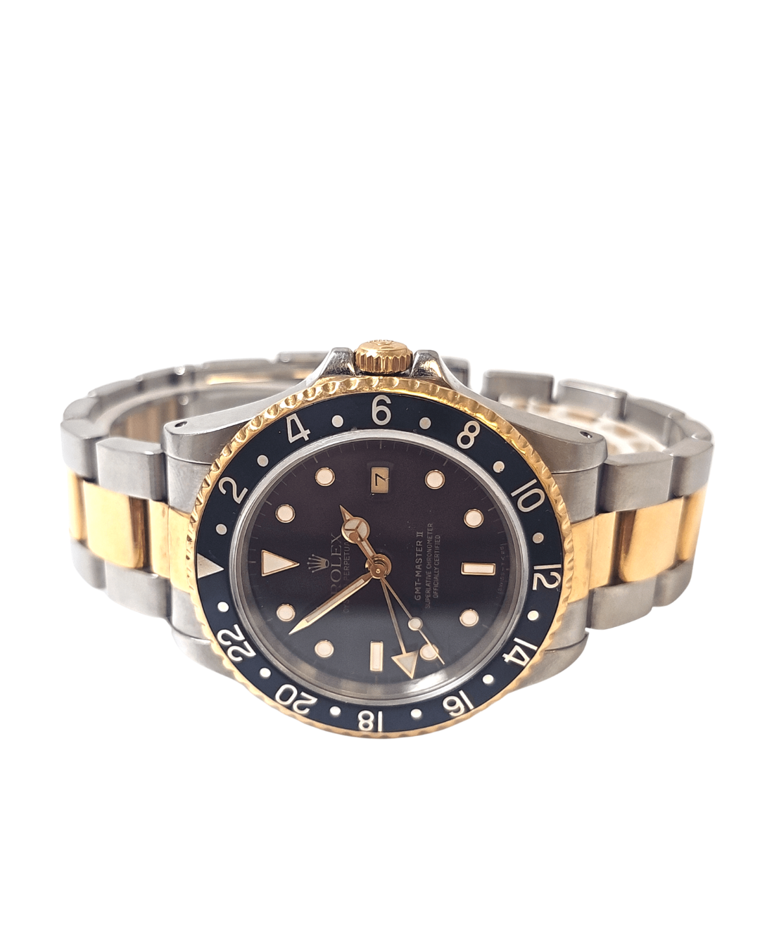 Rolex GMT-Master II Stahl Gelbgold Ref:16713