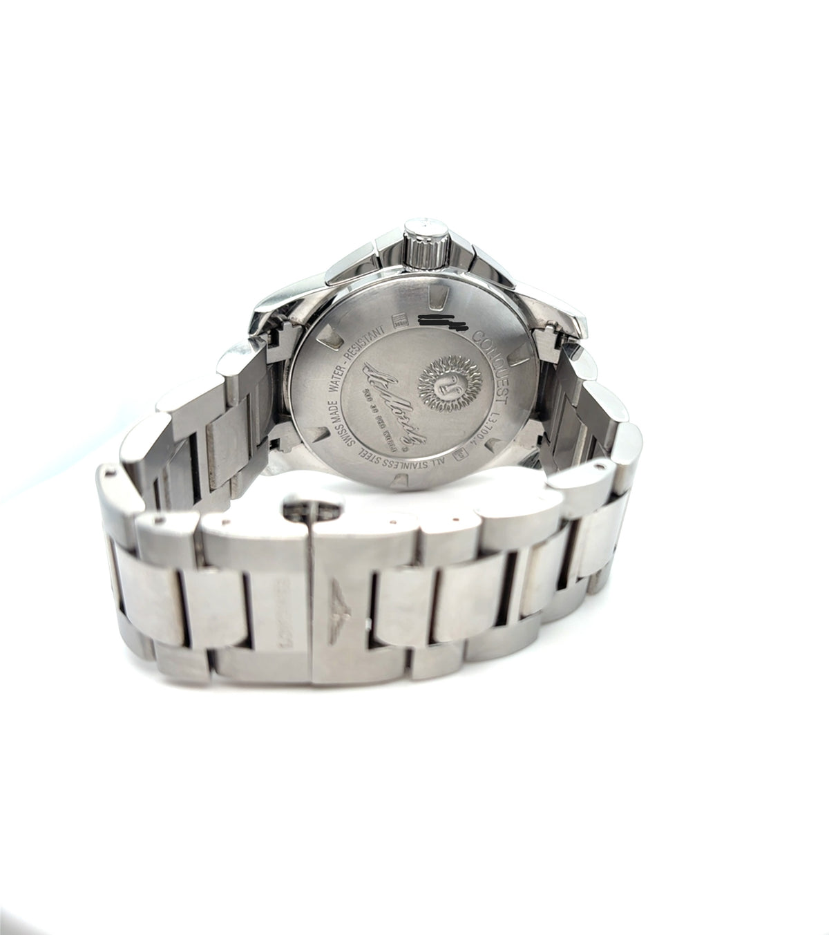 LONGINES Conquest St. Moritz Uhr Unisex Full Set Edelstahl Quarz